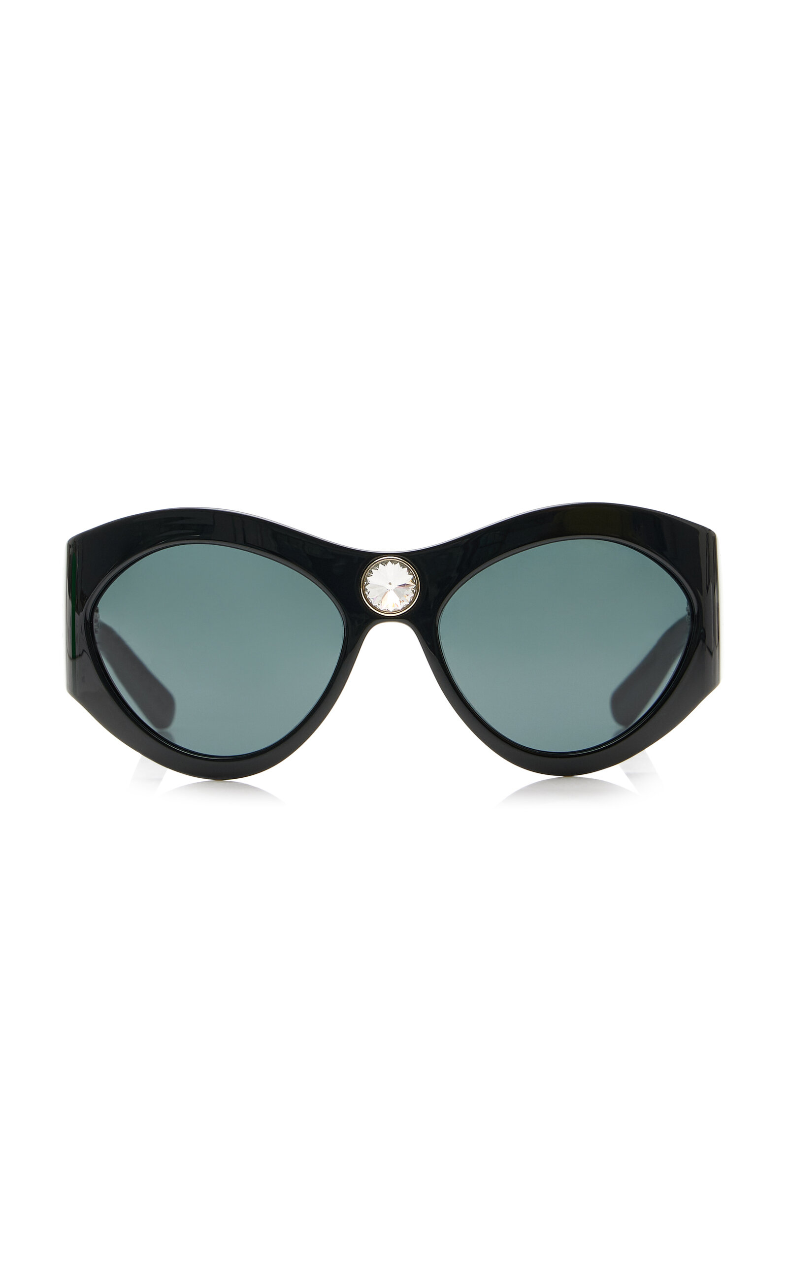 Saint Laurent Round-Frame Acetate Sunglasses