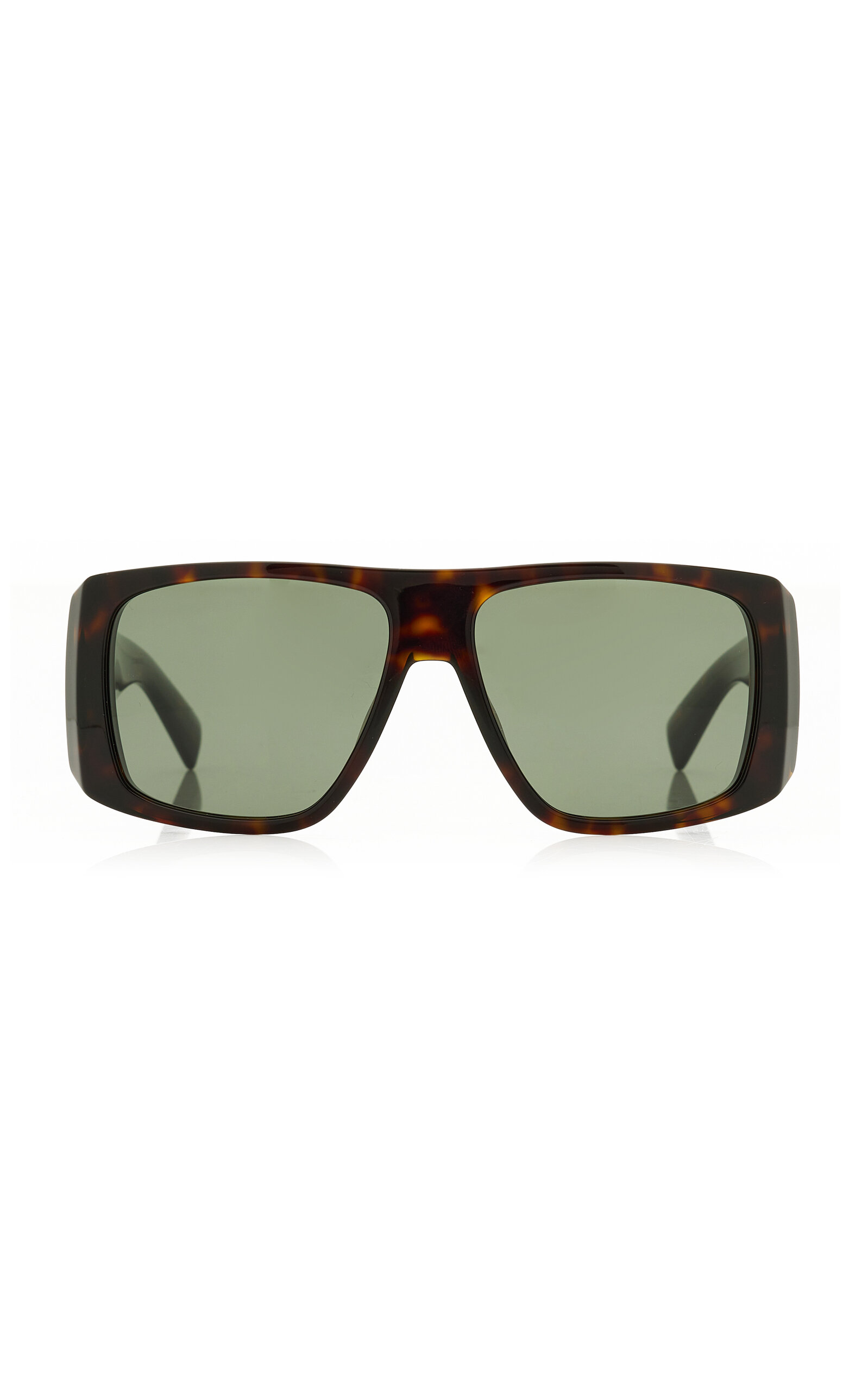 Saint Laurent Flat-Top Acetate Sunglasses