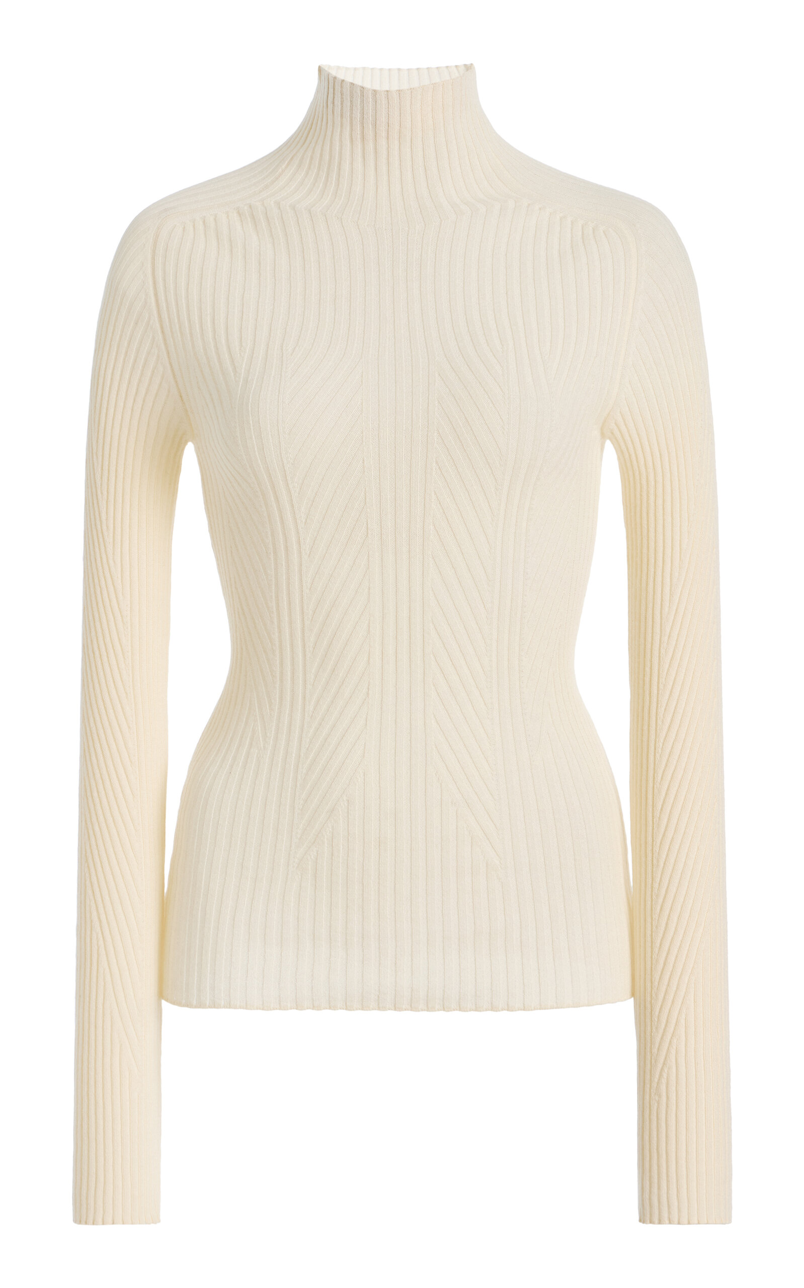 DL1961 Turtleneck Ribbed-Knit Sweater