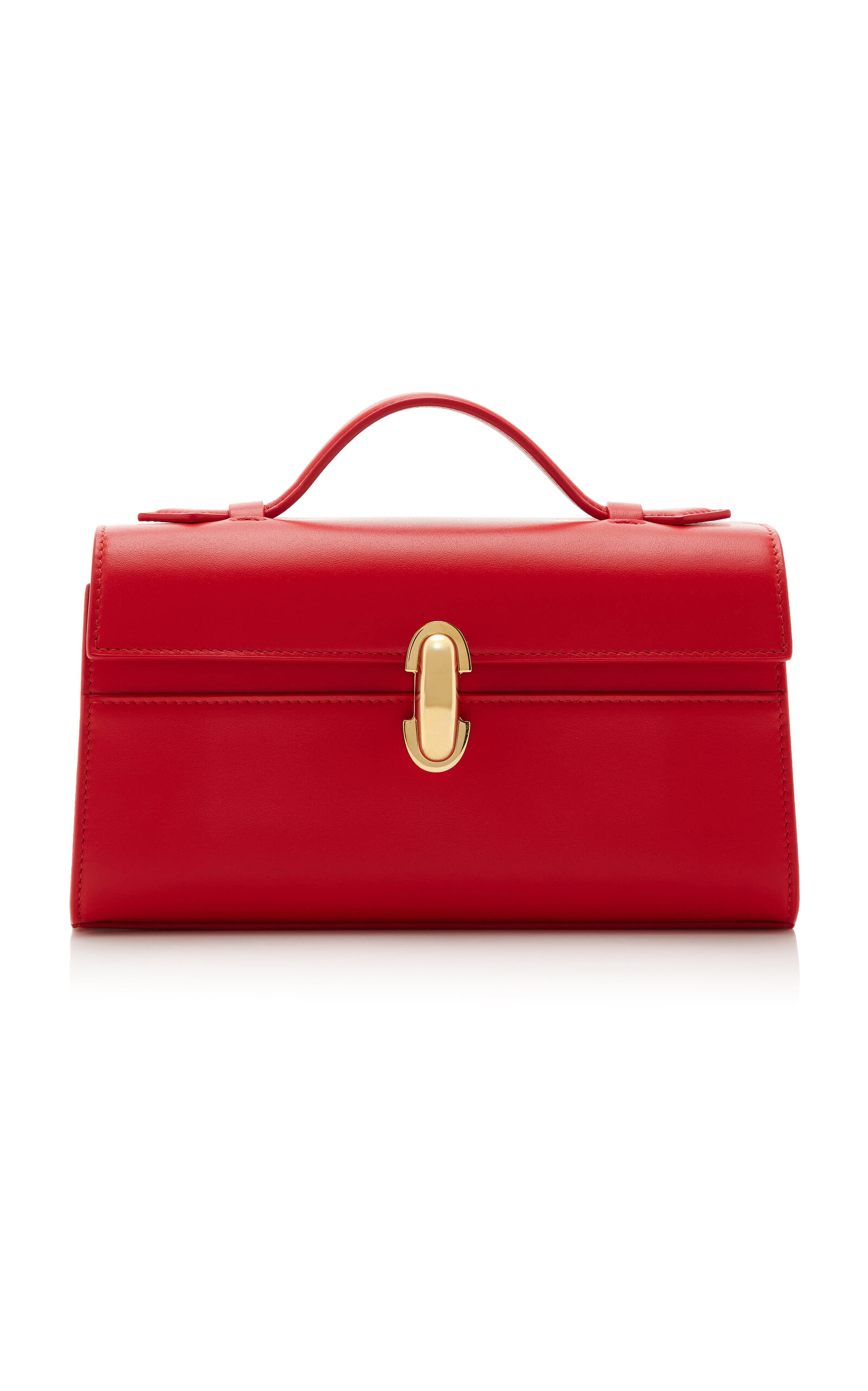 Savette The Symmetry Leather Pochette - Moda Operandi