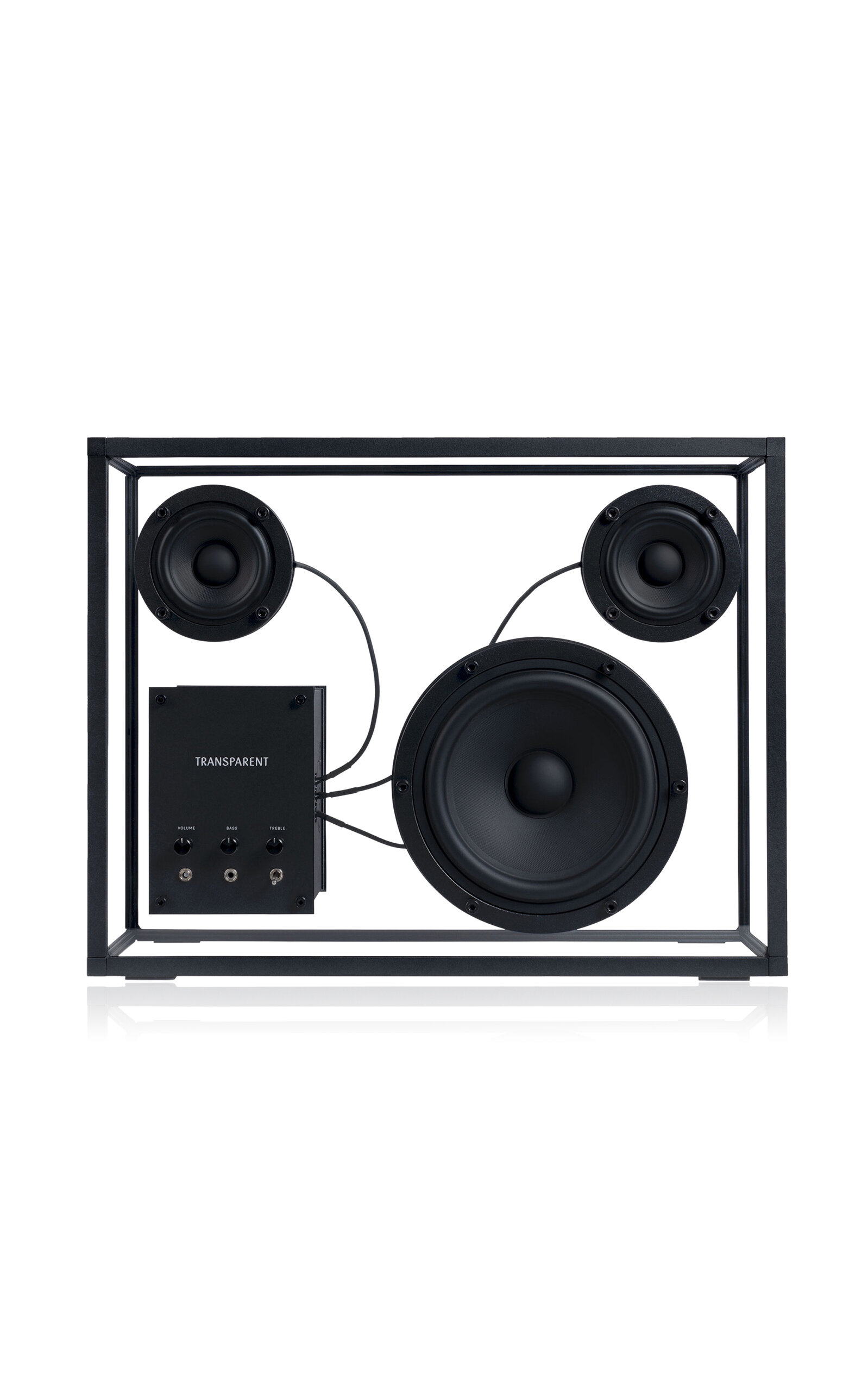 Transparent Speaker In Black