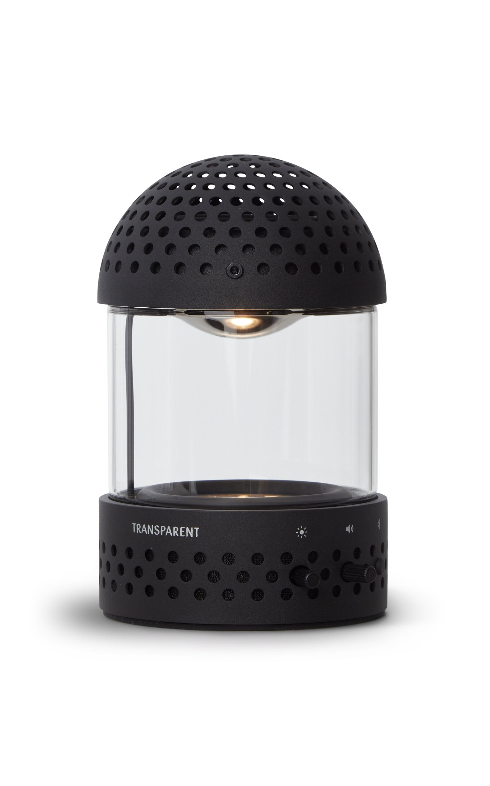 Transparent Light Speaker In Black