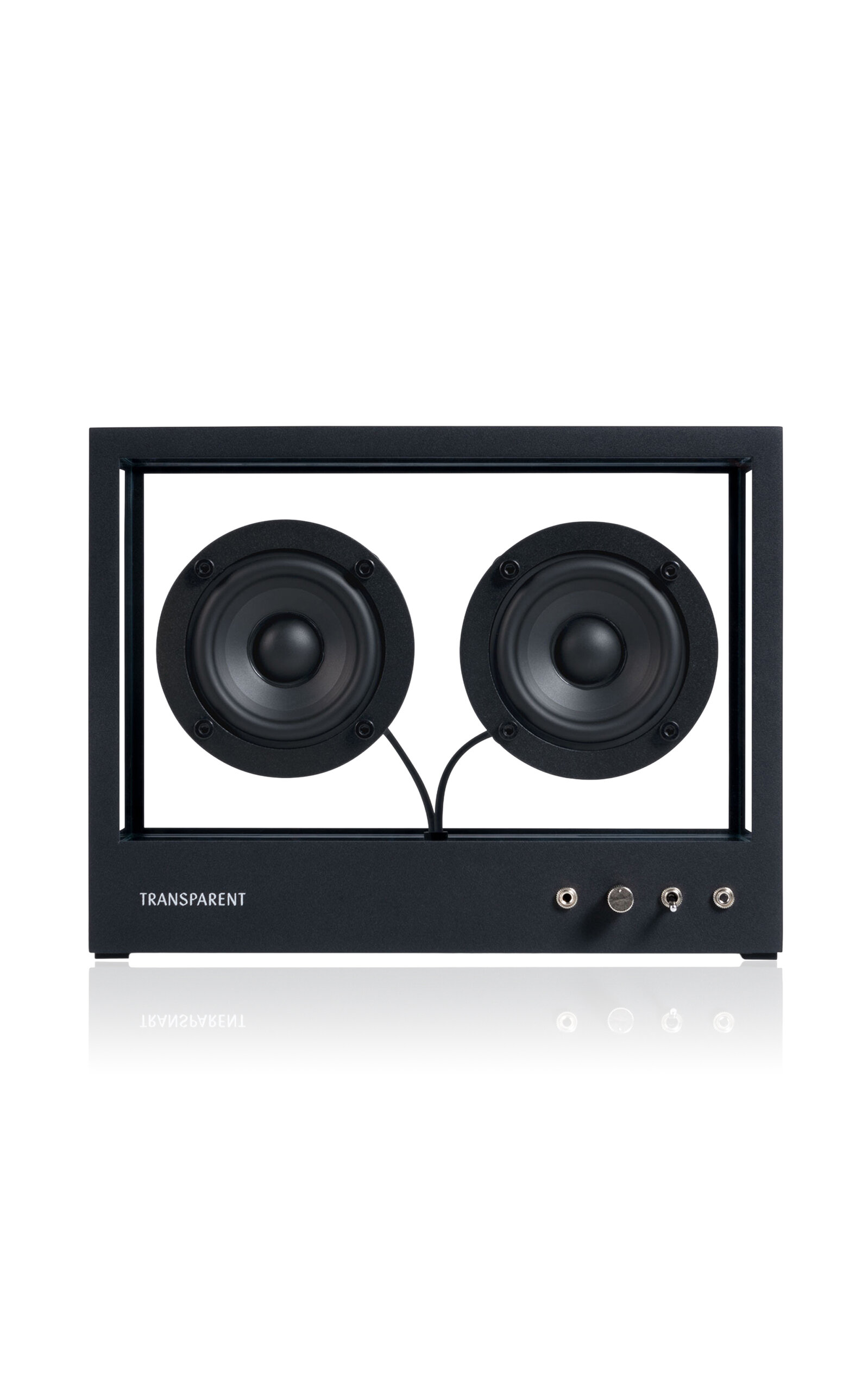 Transparent Small Transparent Speaker - White