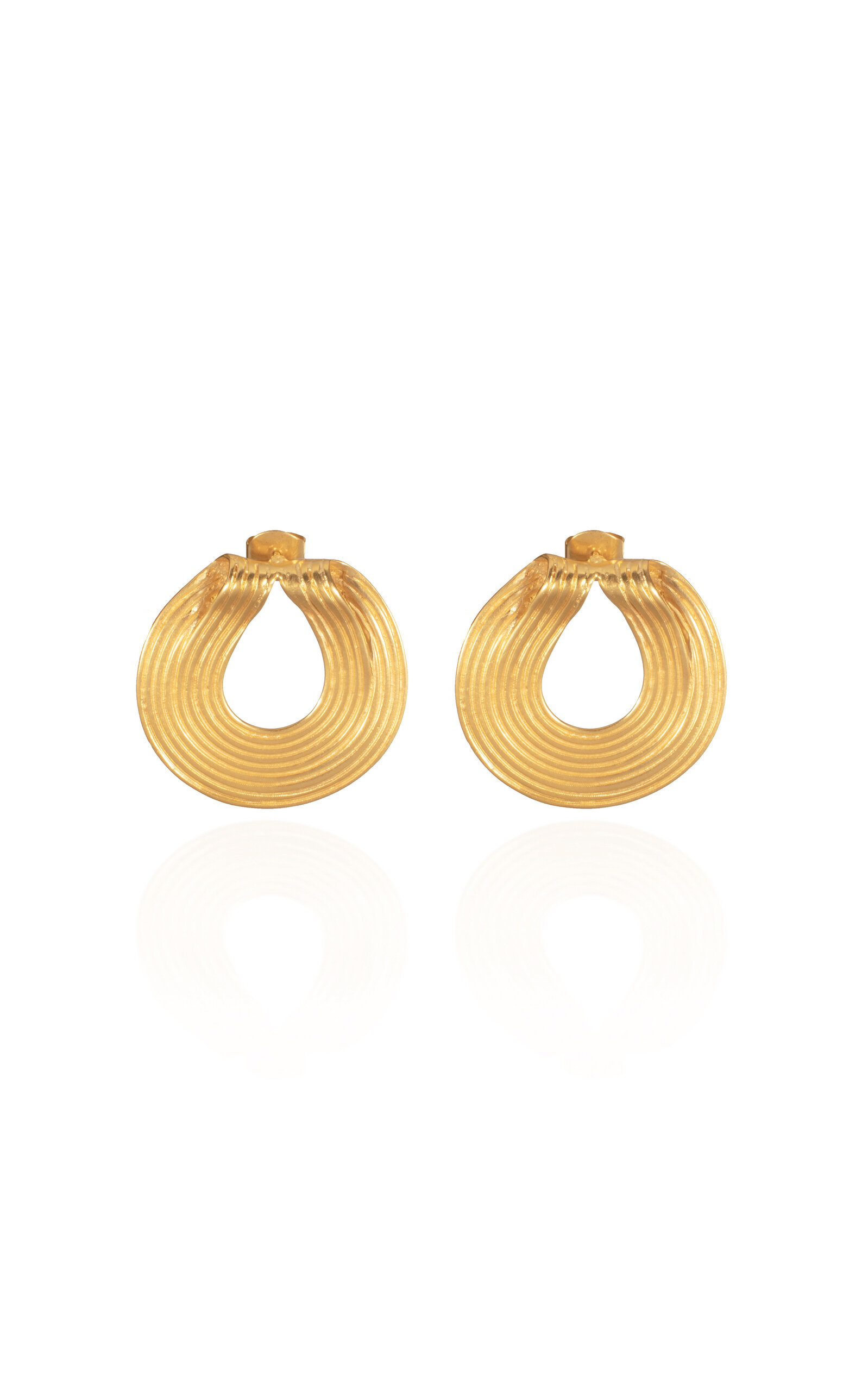 CANO - Bastidas Gold-Plated Earrings - Gold - OS - Moda Operandi - Gifts For Her 381$