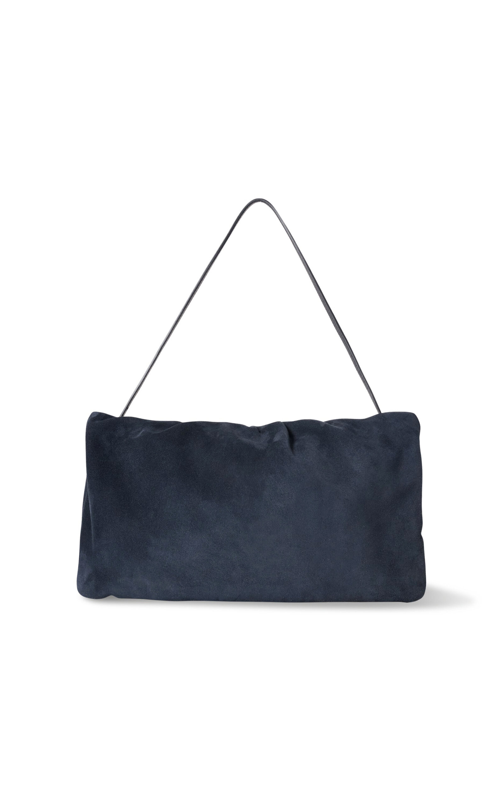 The Row XL Bourse Suede Bag