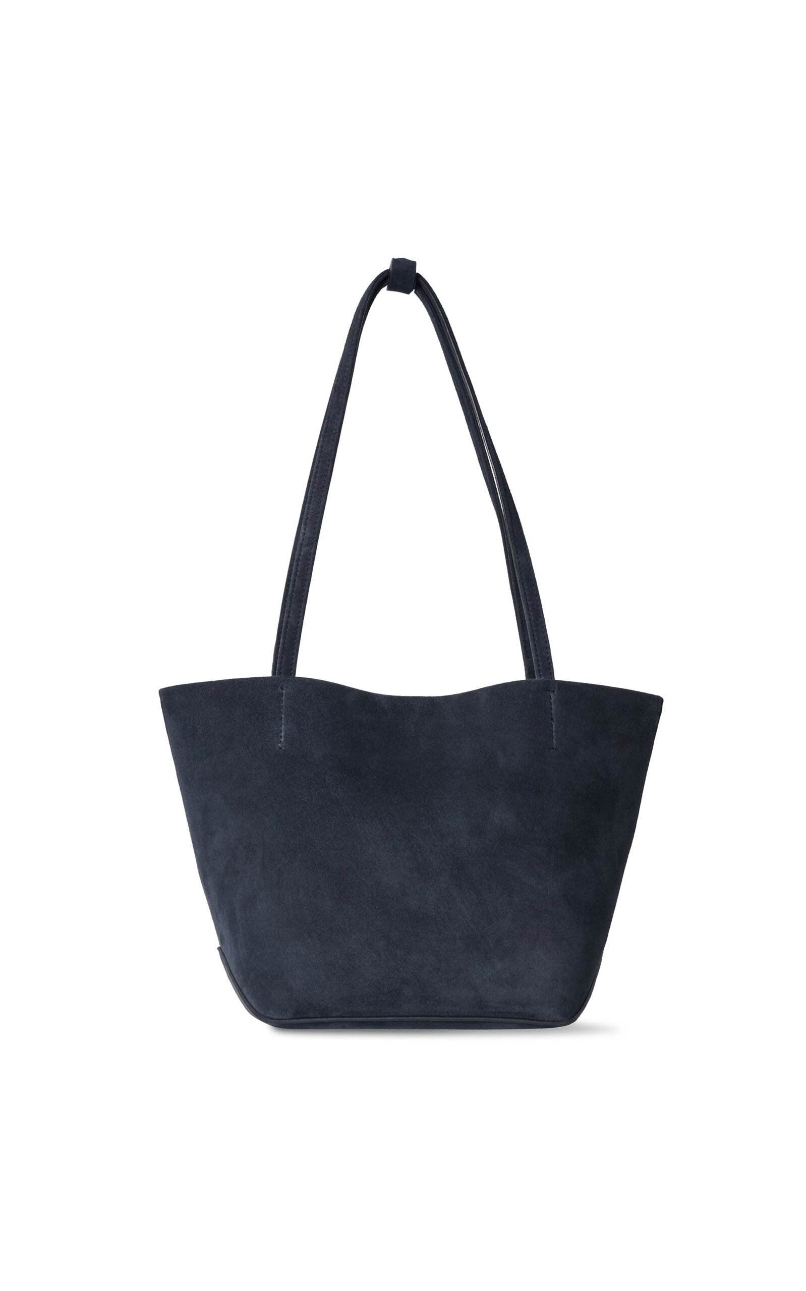 The Row Medium Park Edge Suede Tote Bag