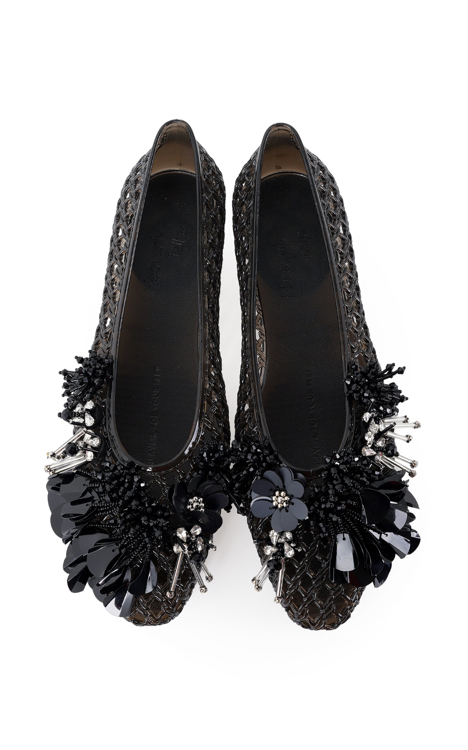 HEAVENLY JELLY Glam Embellished Jelly Shoes - Women's Shoes