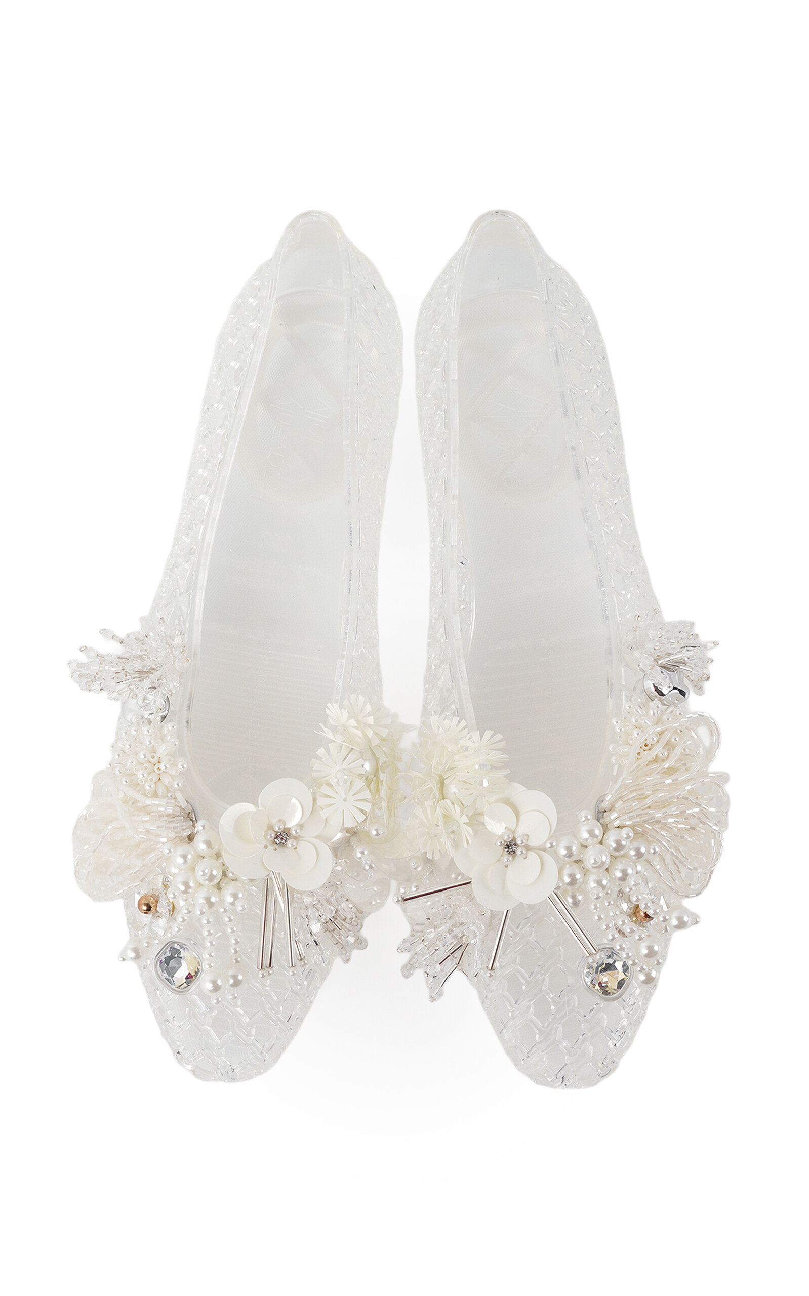 HEAVENLY JELLY Glam Embellished Jelly Shoes