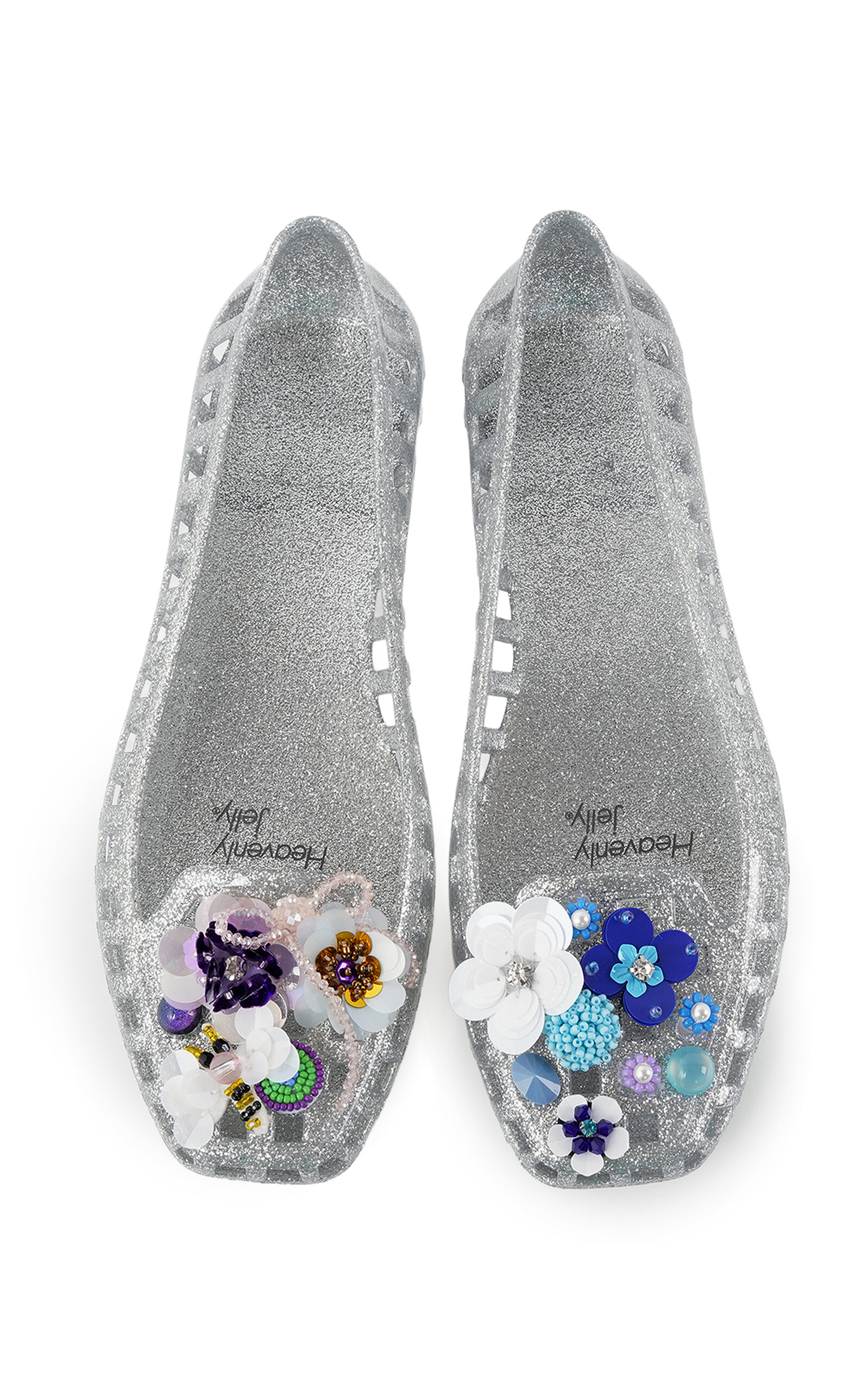 HEAVENLY JELLY Dazzla Embellished Jelly Shoes
