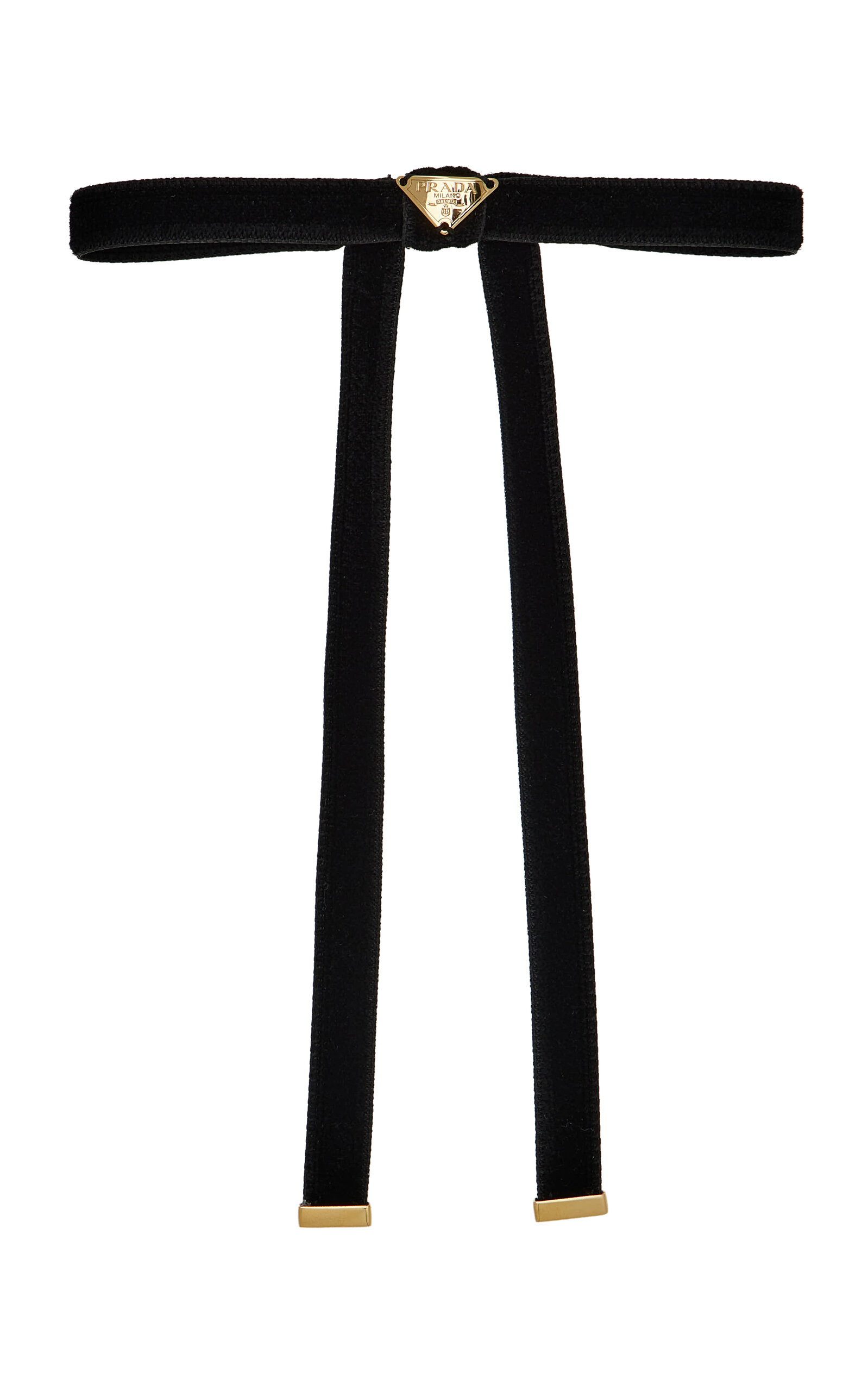 Prada Velvet Hair Clip