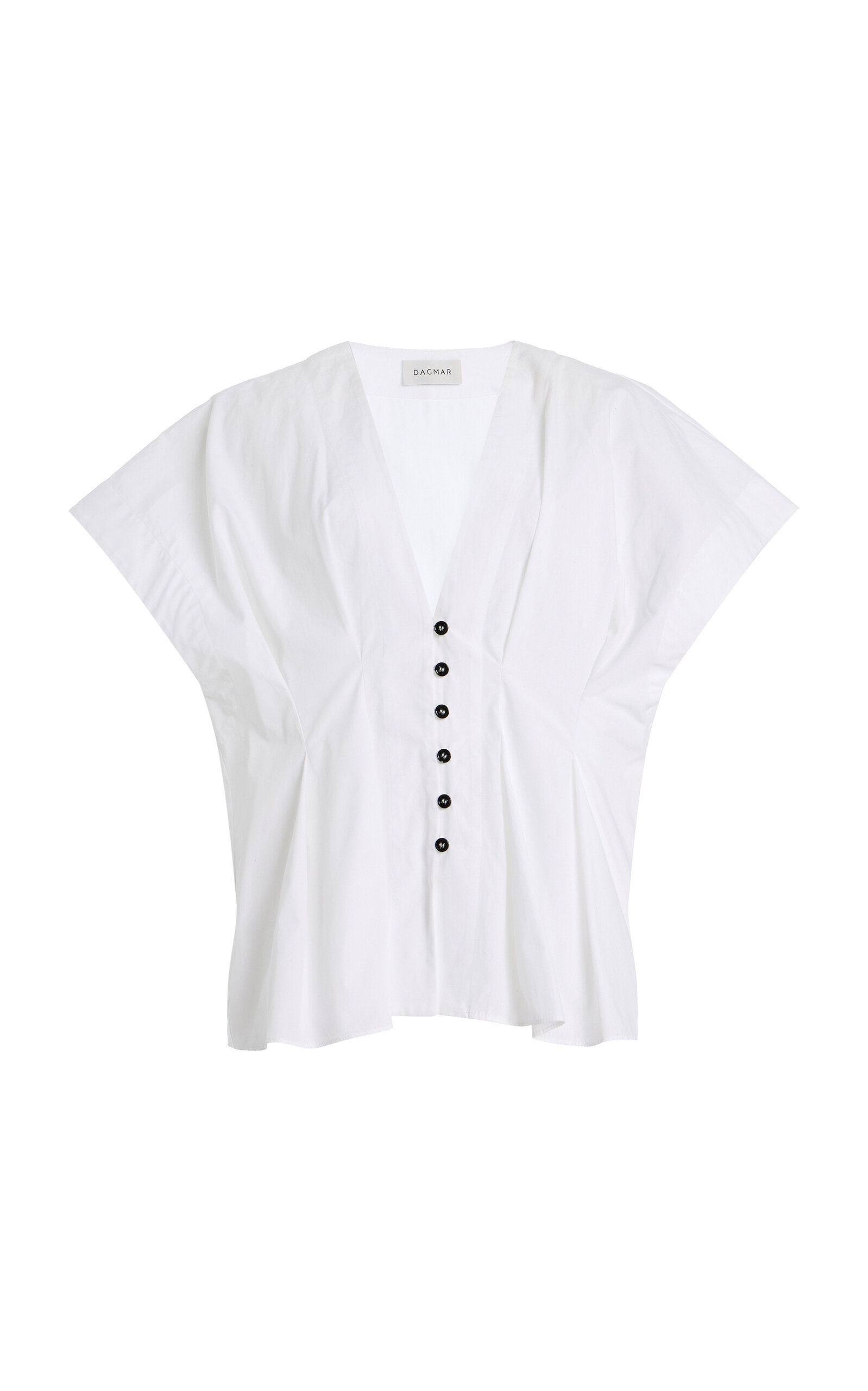 House of Dagmar Cinched Cotton Top - Moda Operandi