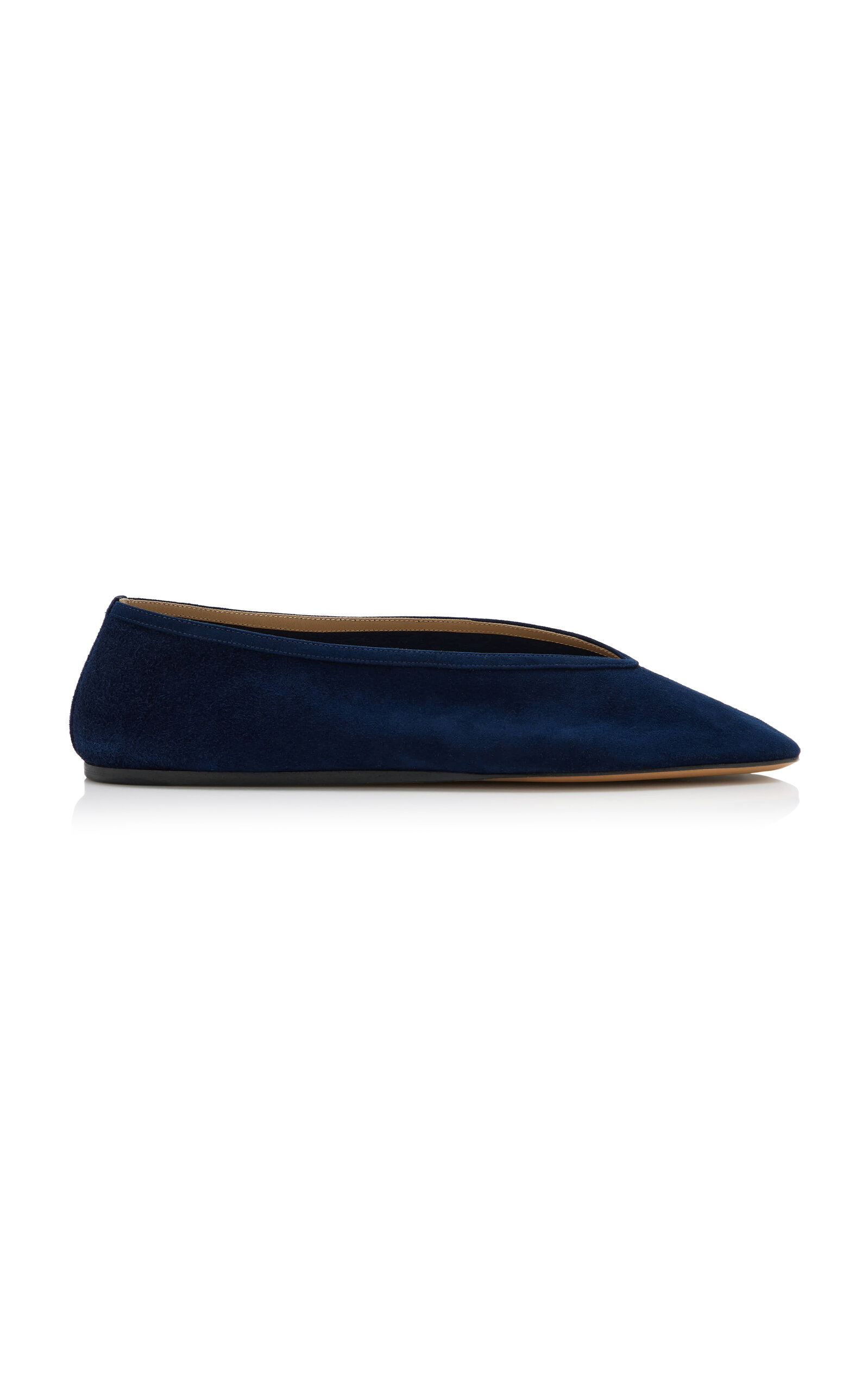 Le Monde Beryl Luna Suede Ballet Flats