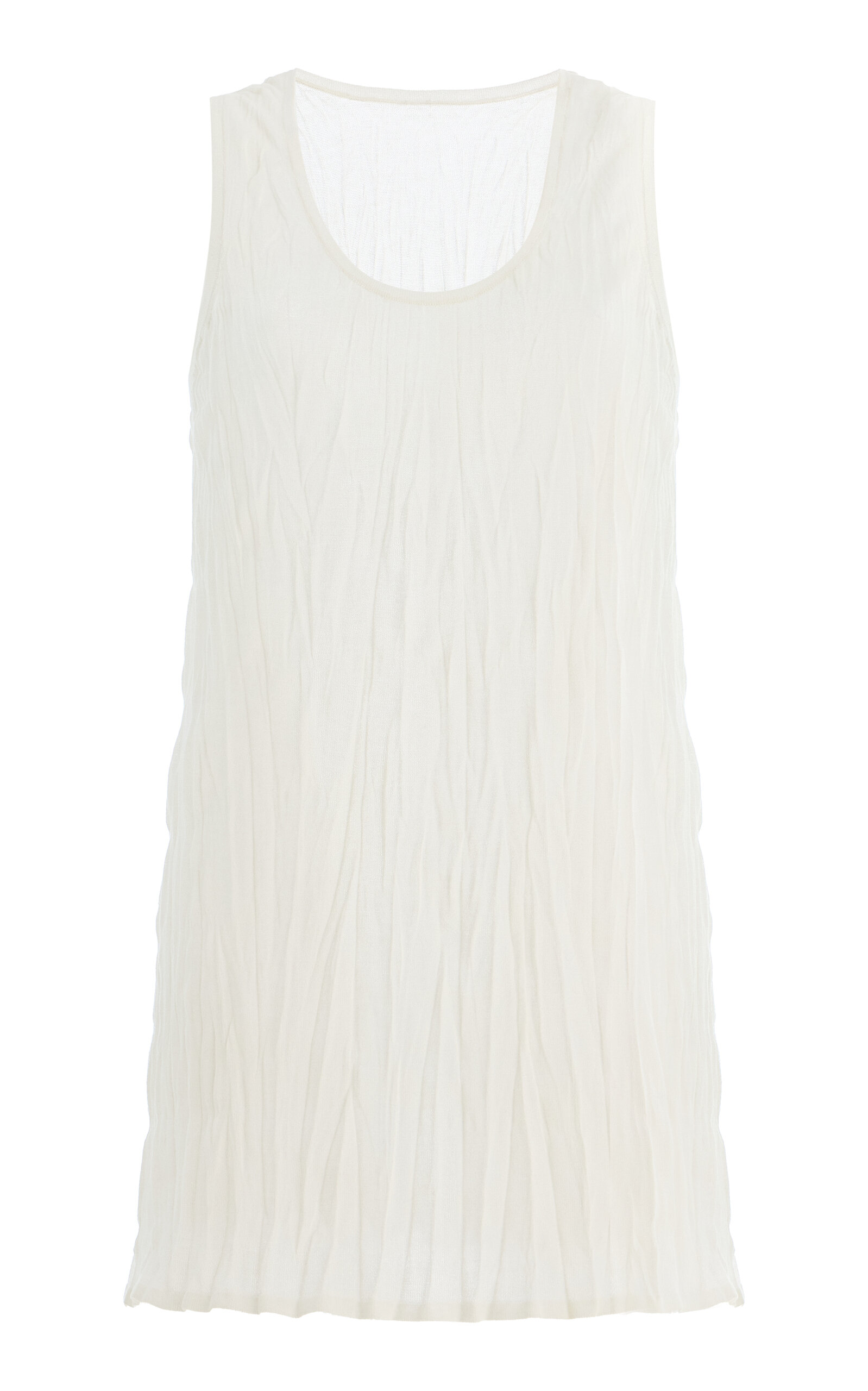 Toteme Crinkled Knit Tank