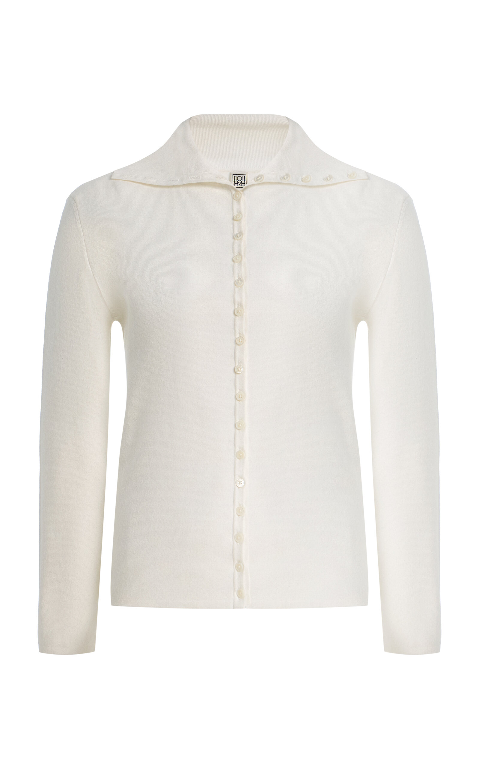 Toteme Knit Polo Cardigan - Moda Operandi