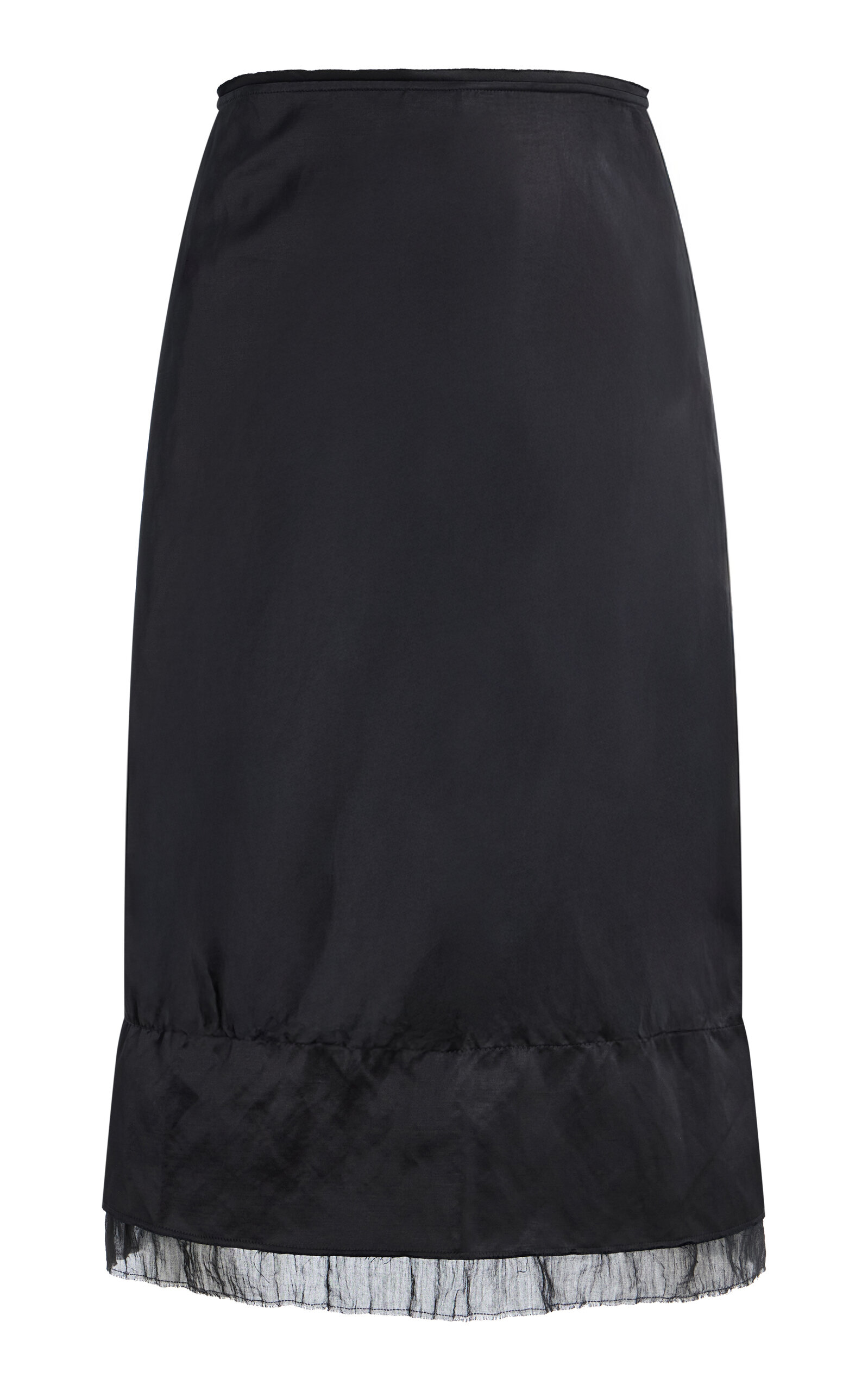 Toteme Layered Satin Skirt