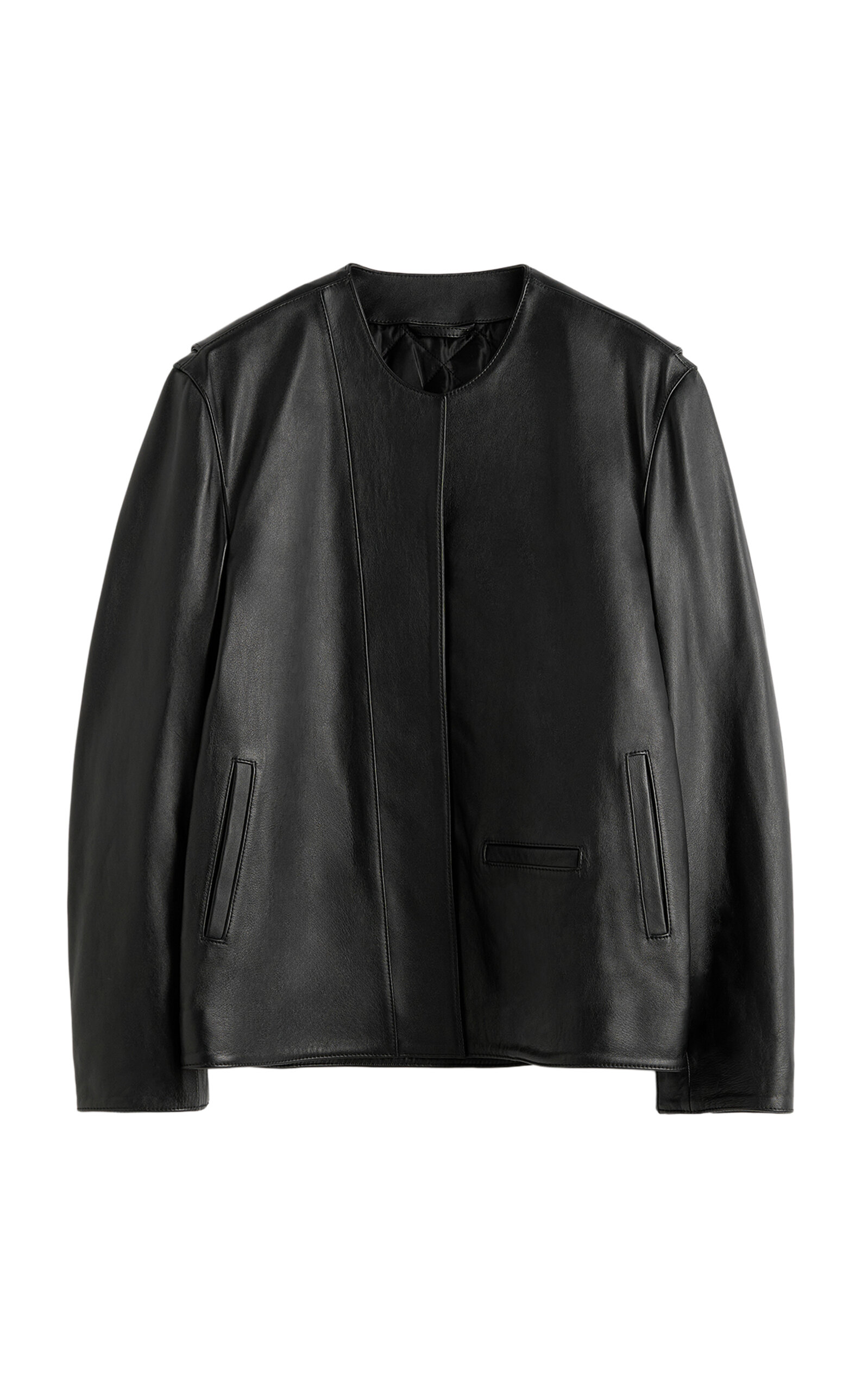 Toteme Leather Biker Jacket