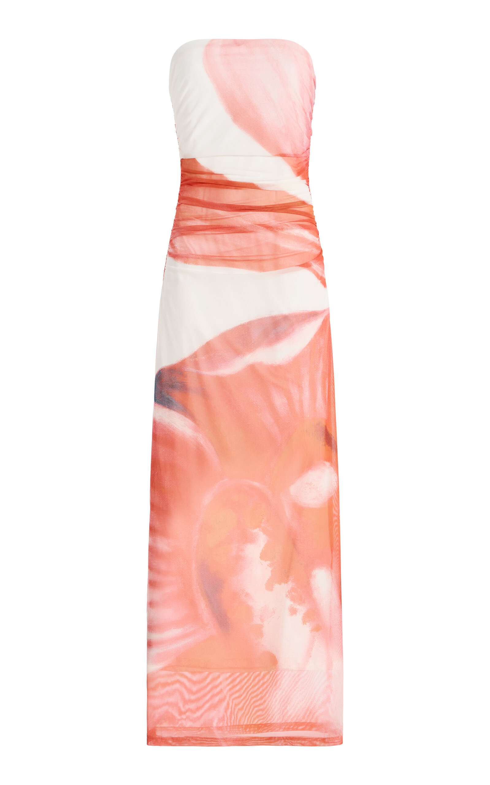 Significant Other Exclusive Sura Floral Strapless Maxi Dress