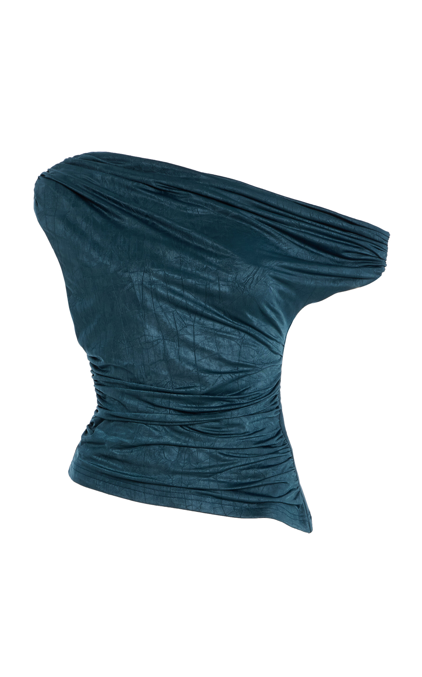 Significant Other Exclusive Nala Off-The-Shoulder Ruched Jersey Top