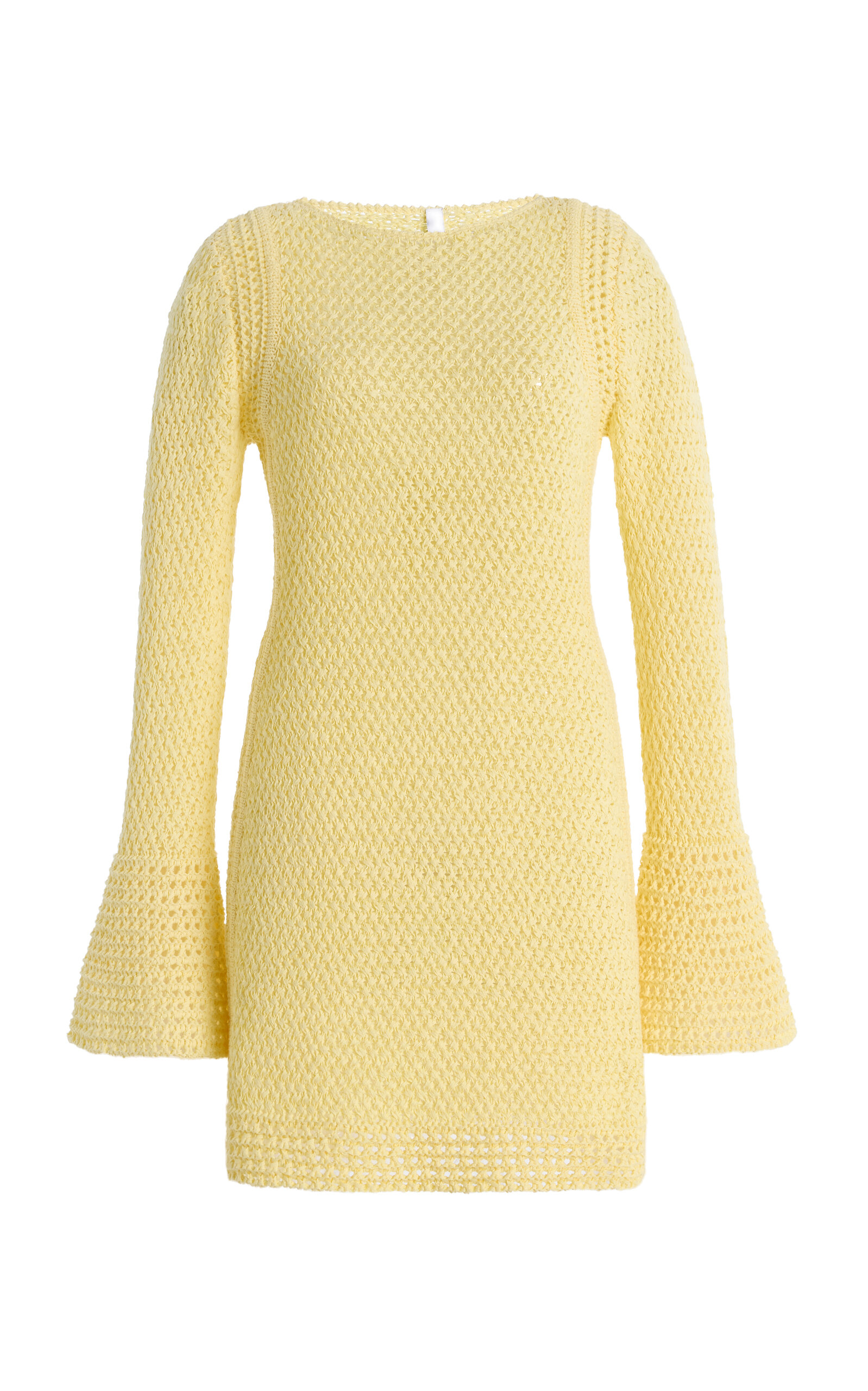 Significant Other Exclusive Oakleigh Crocheted Cotton-Blend Mini Dress