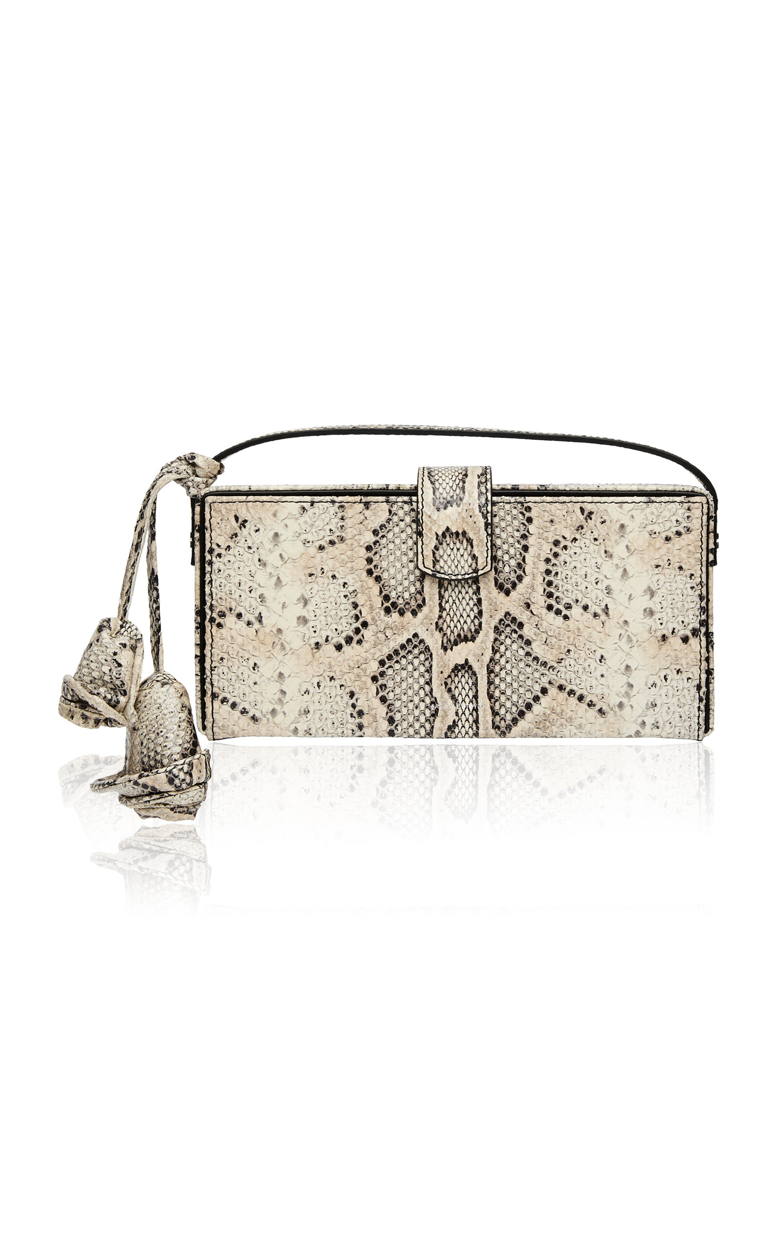 Re26 Apolonia Bag Grey Snake Leather