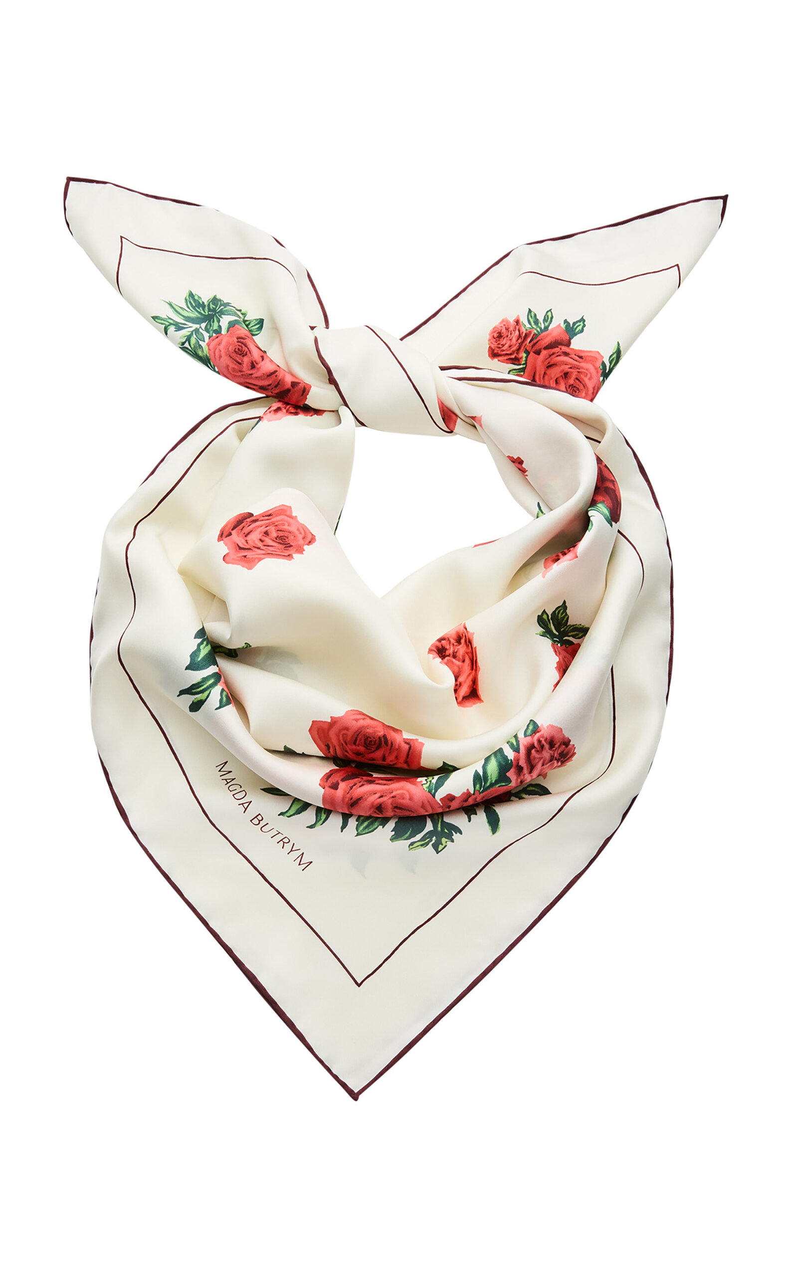 Re26 Scarf 01 Cream Print