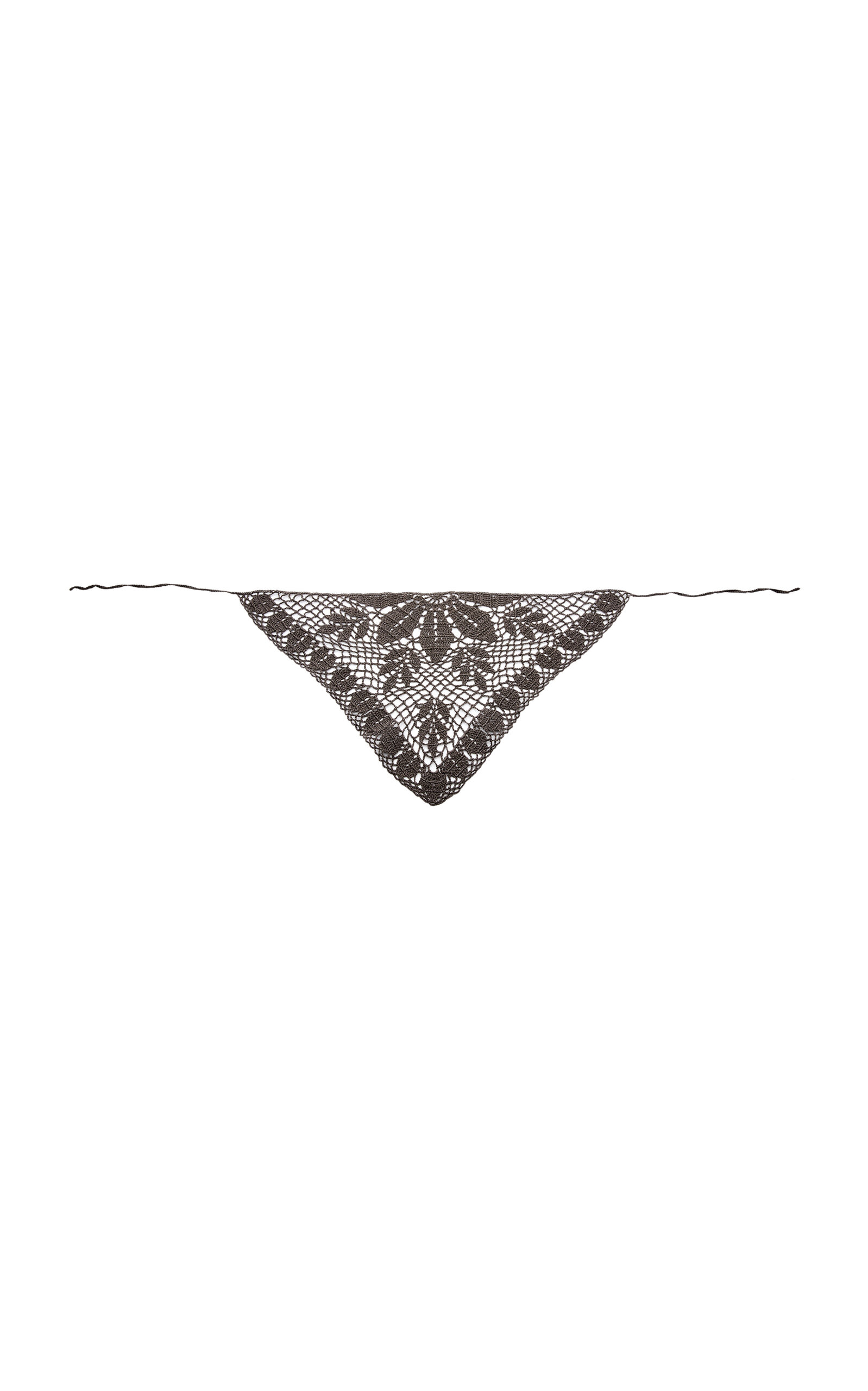 Re26 Crochet 05 Scarf Brown