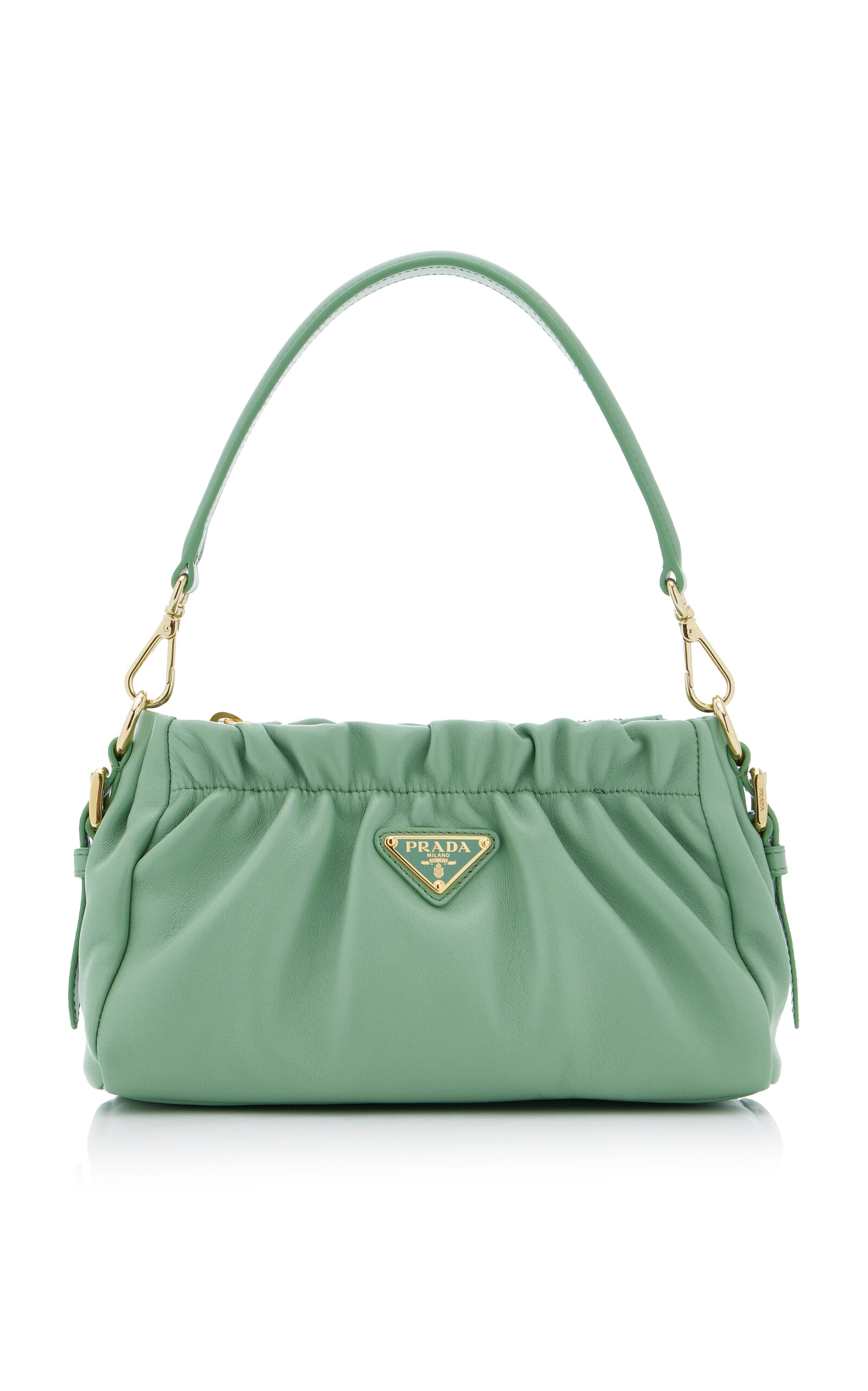 Prada Leather Top Handle Bag