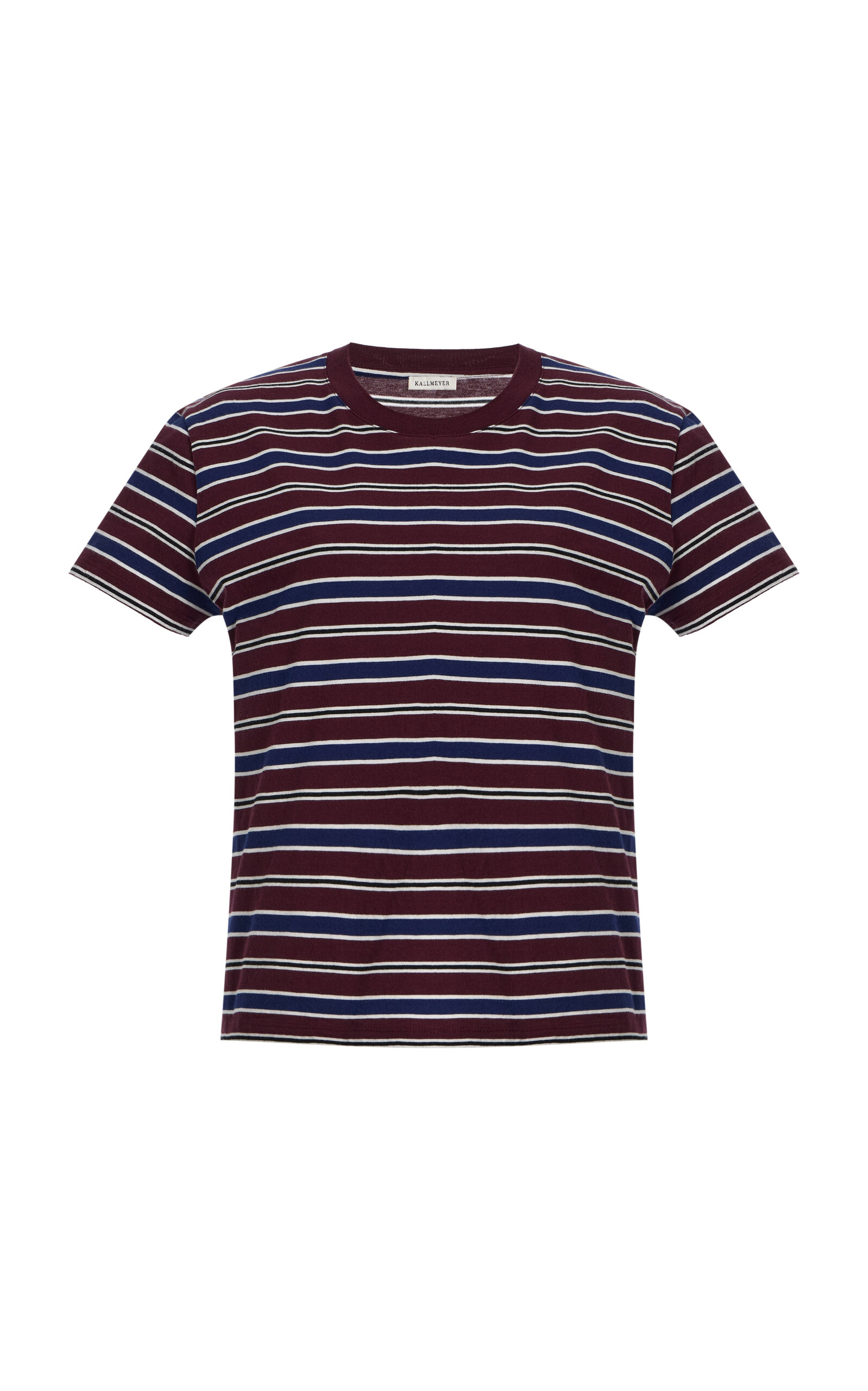 KALLMEYER Kenzie Striped Cotton Jersey T-Shirt - Women's Clothing