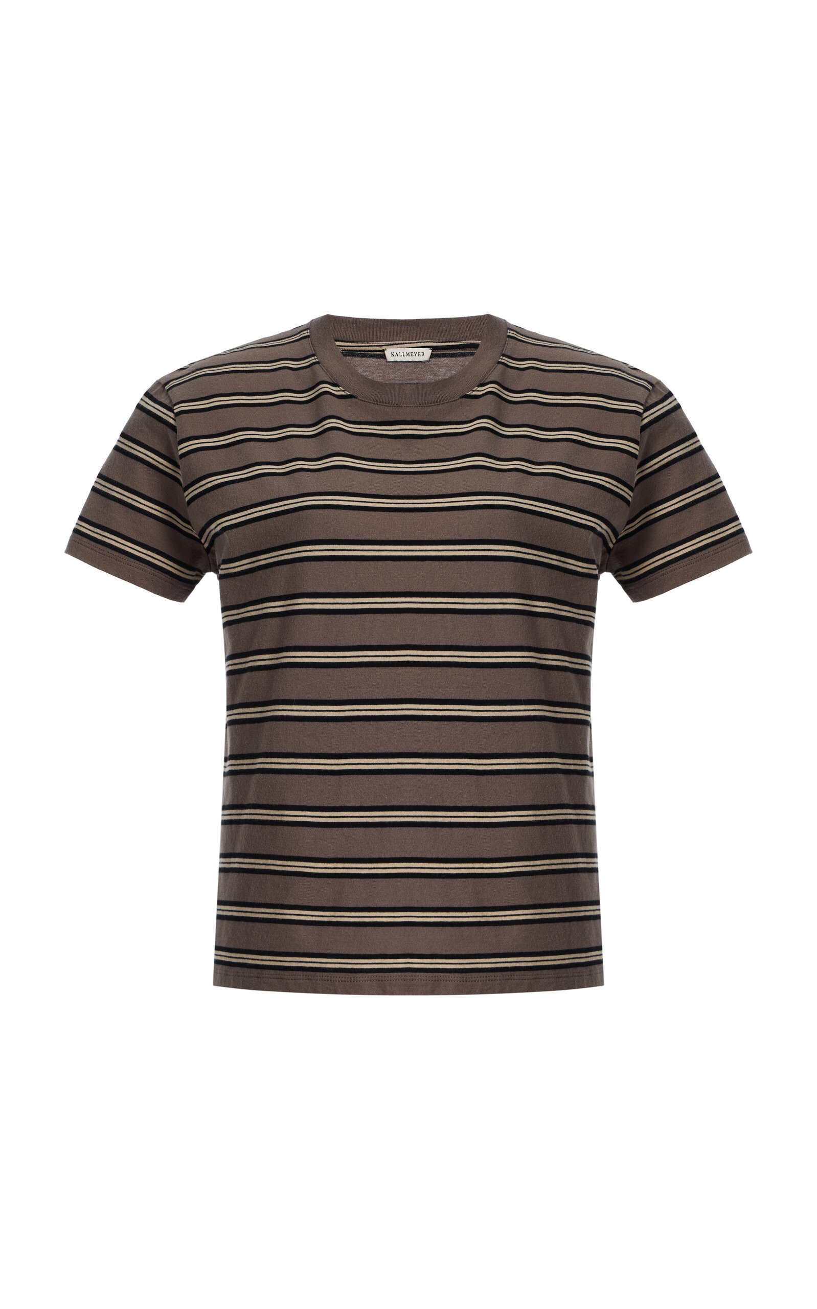 KALLMEYER Kenzie Striped Cotton Jersey T-Shirt