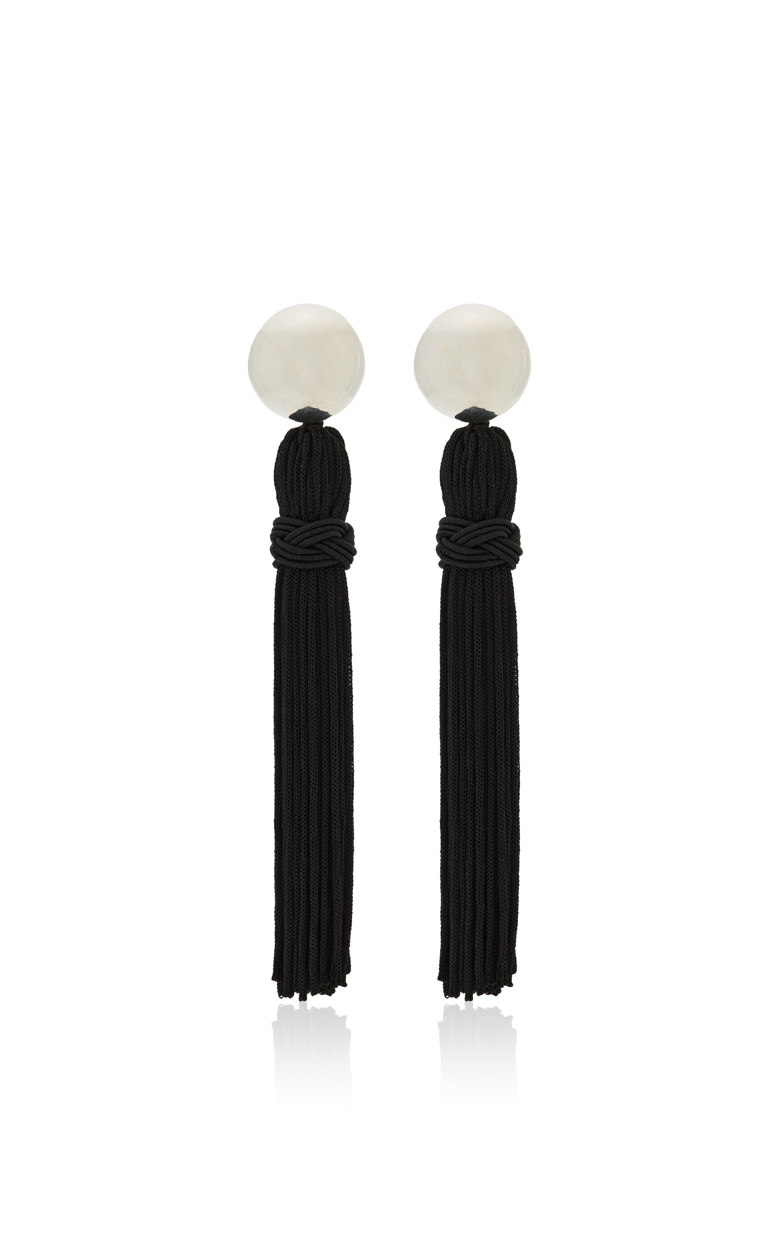Sophie Buhai Venetian Sterling Silver Earrings In Black