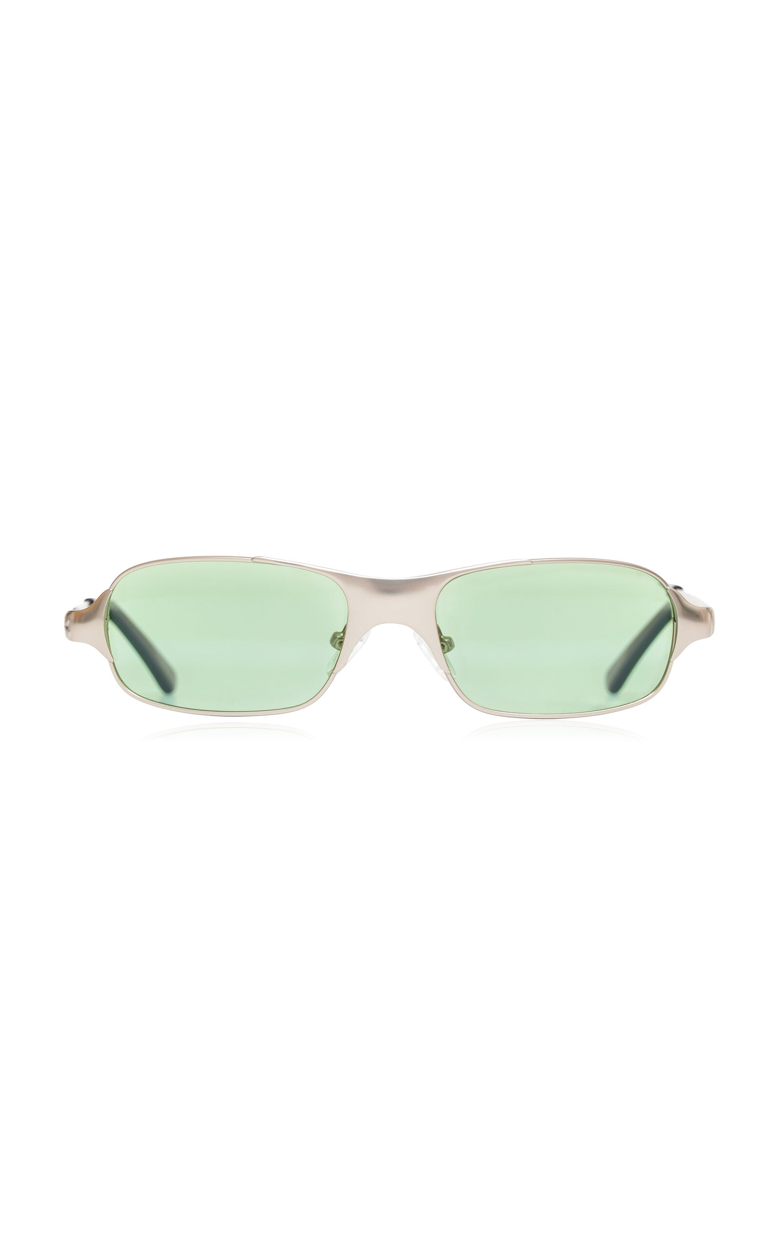 Aitken Polarized Satinless Steeel Sunglasses