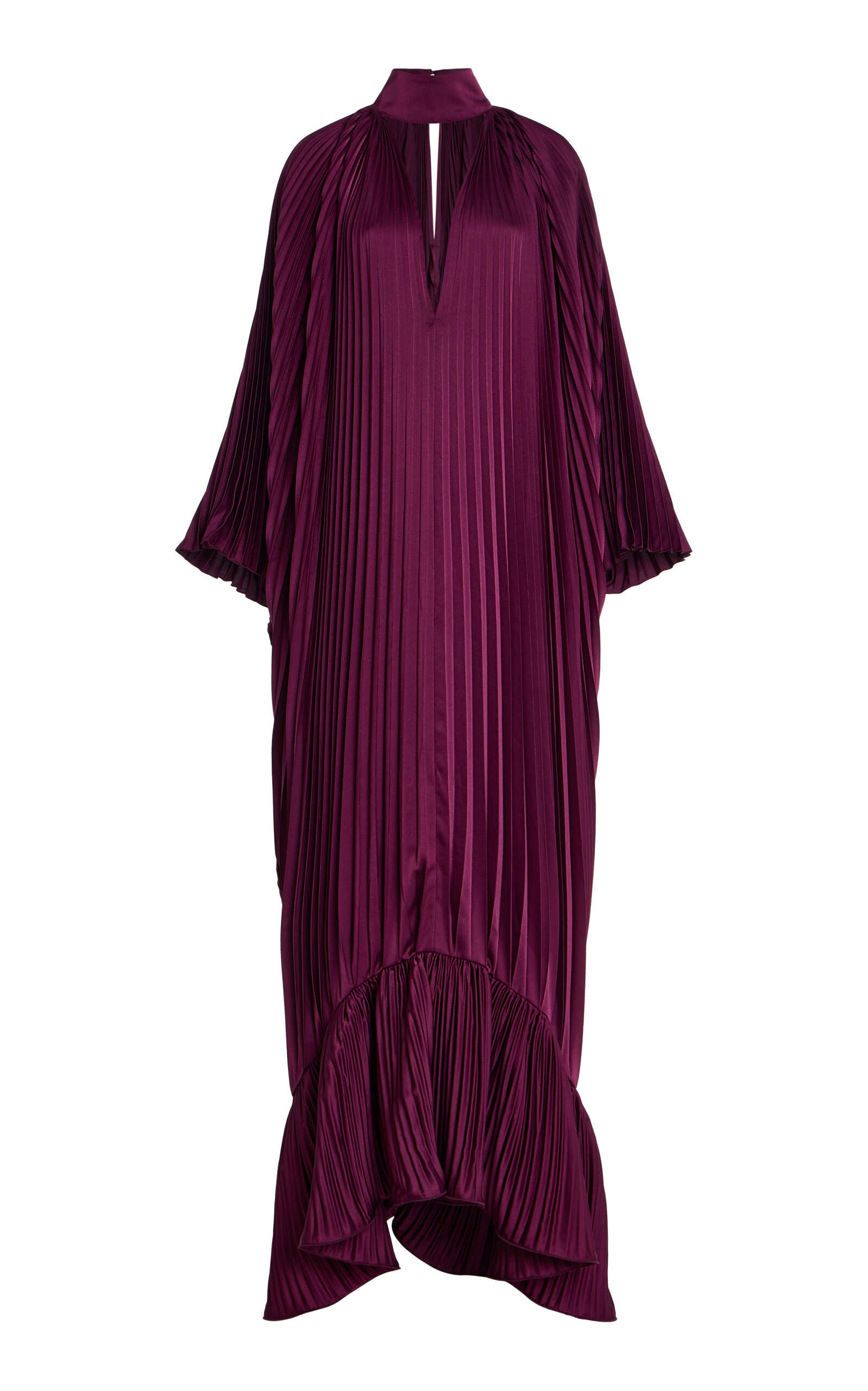 L'idée Empire Gown In Burgundy