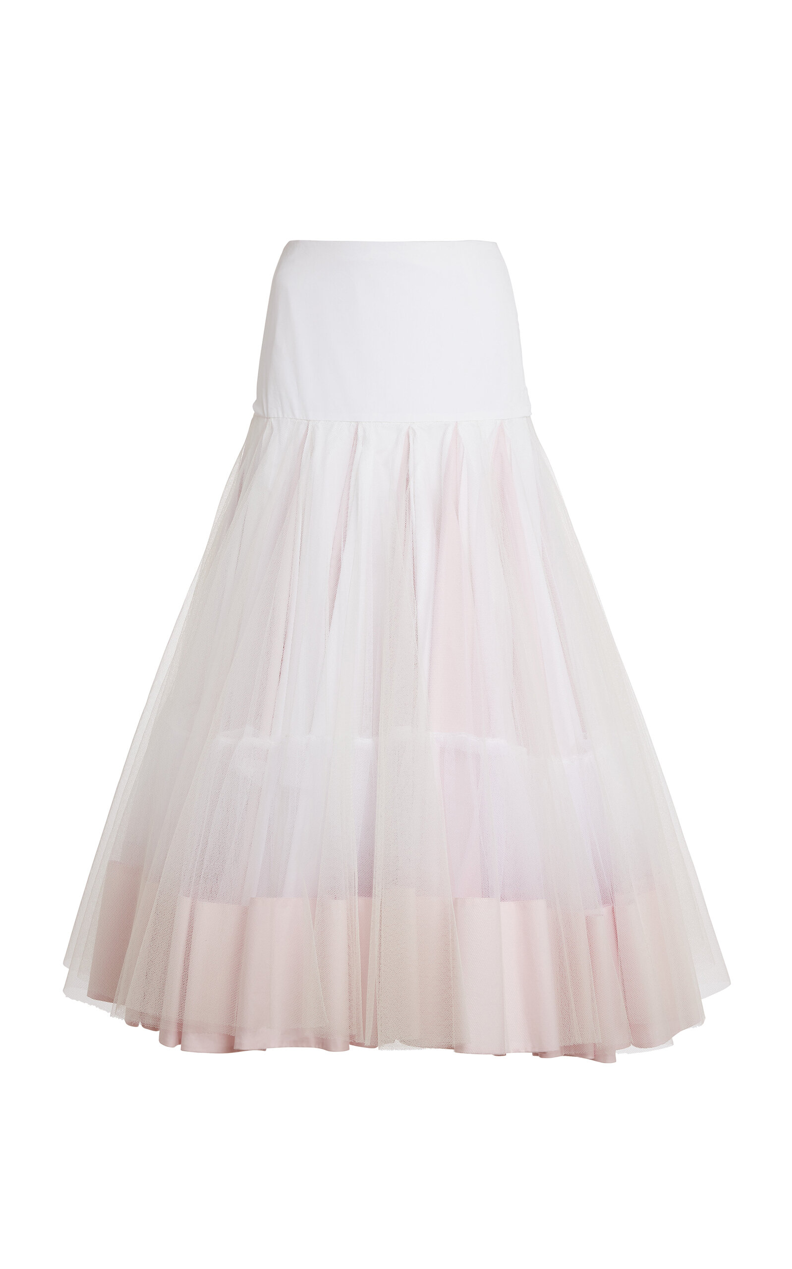 Jacquemus The Mireio Cotton Skirt In Pink