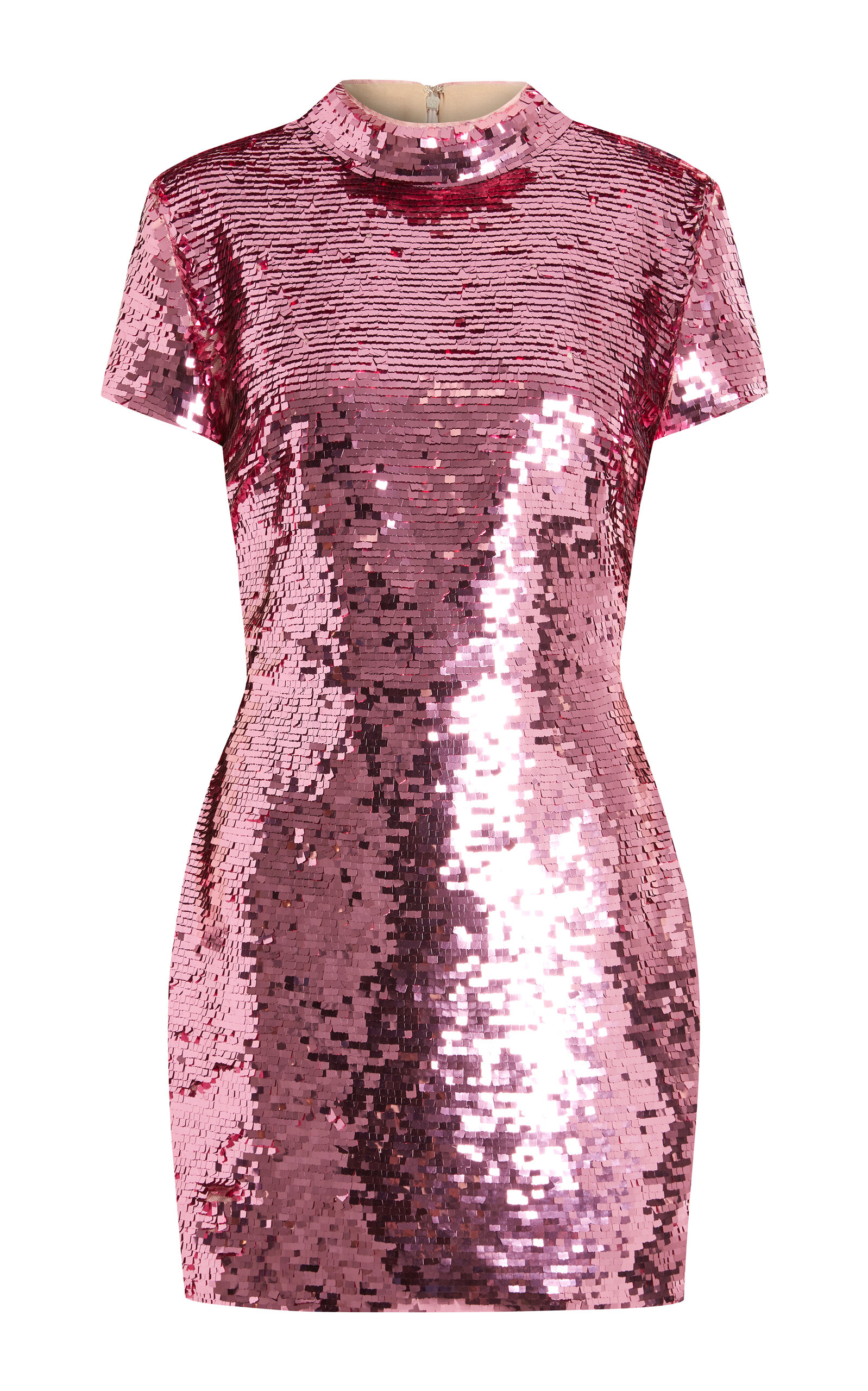 16arlington Iona Sequined Mini Dress In Pink