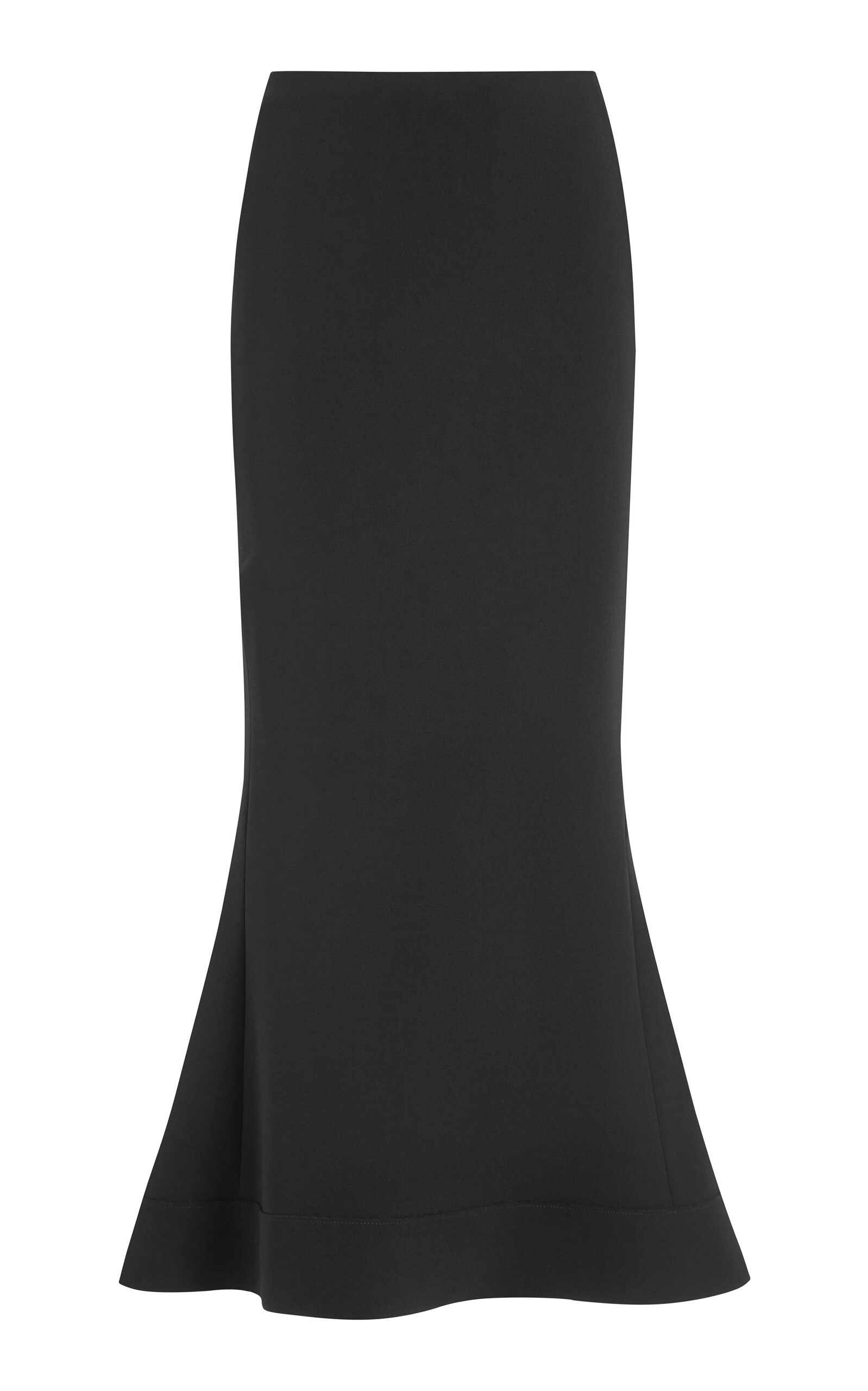 16arlington Eyre Flared Midi Skirt In Black