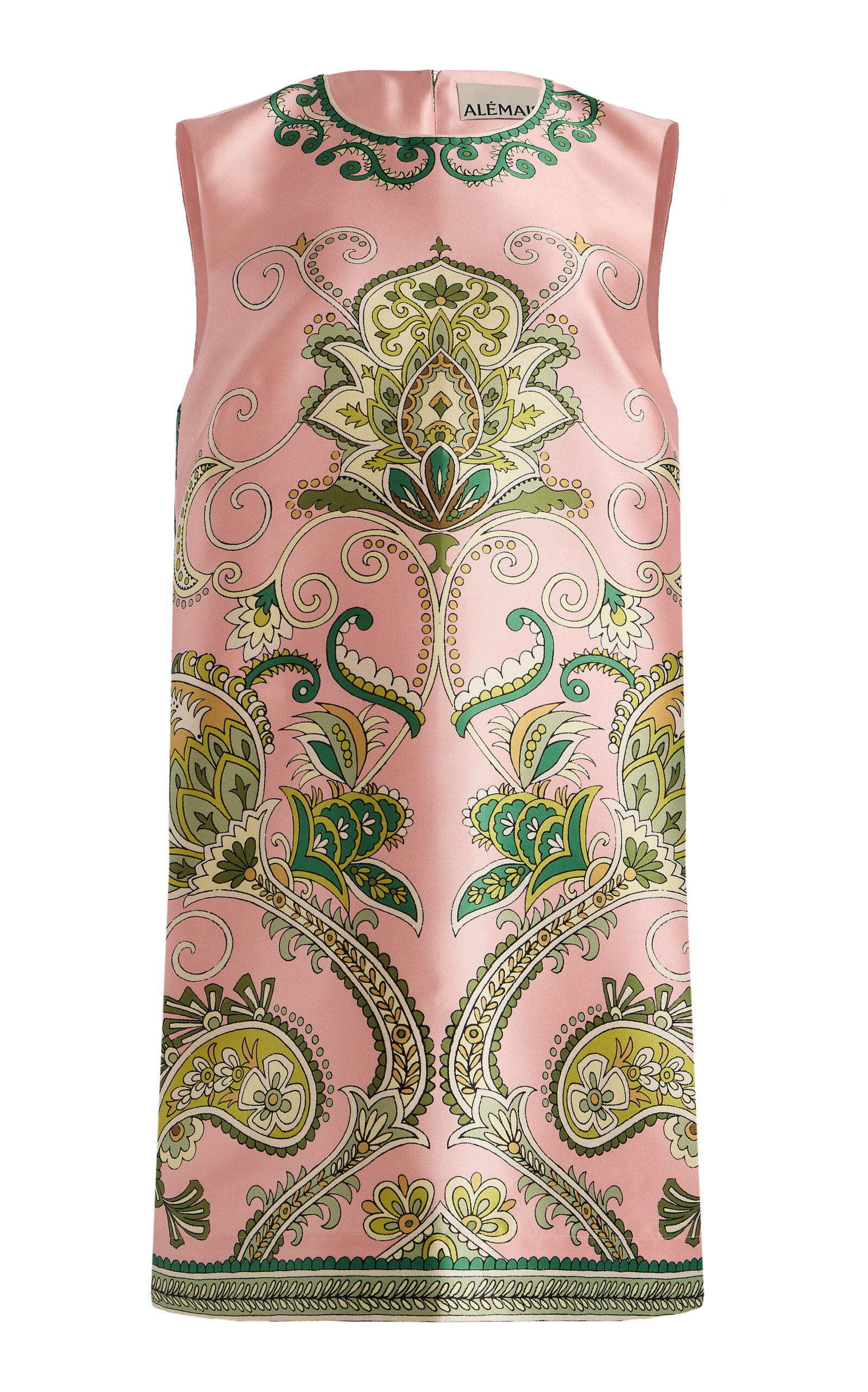 ALÉMAIS Exclusive Marion Printed Twill Mini Dress