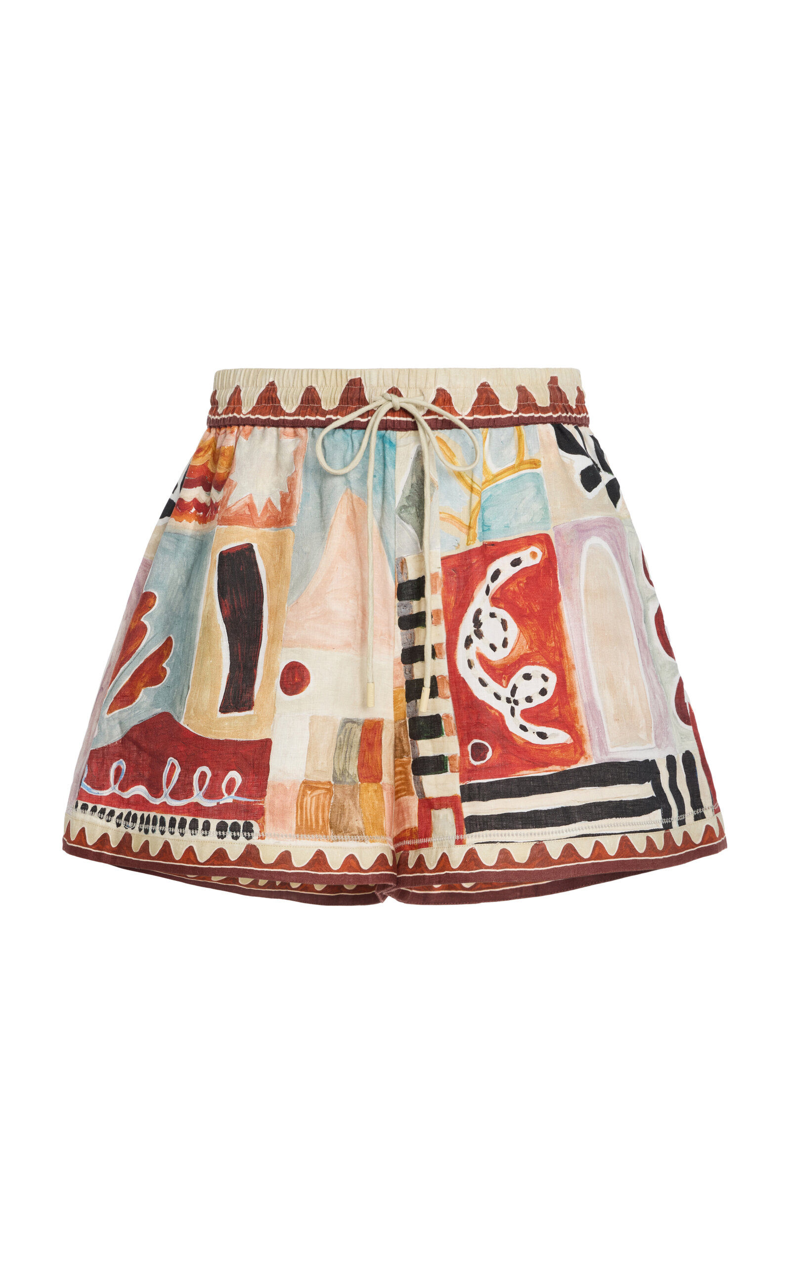 ALÉMAIS Michelle Linen Shorts