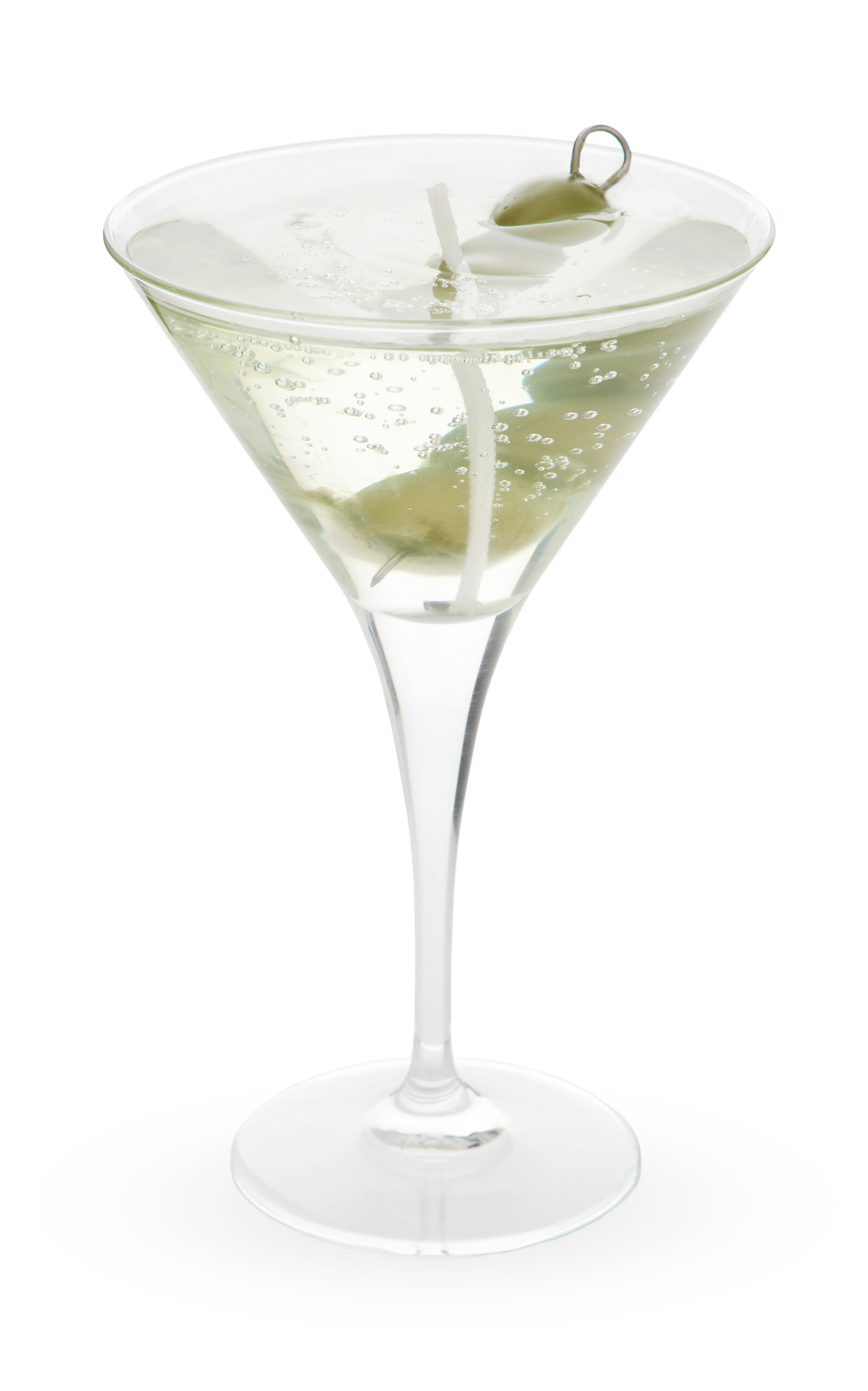 Moda Domus Martini Wax Candle In Transparent