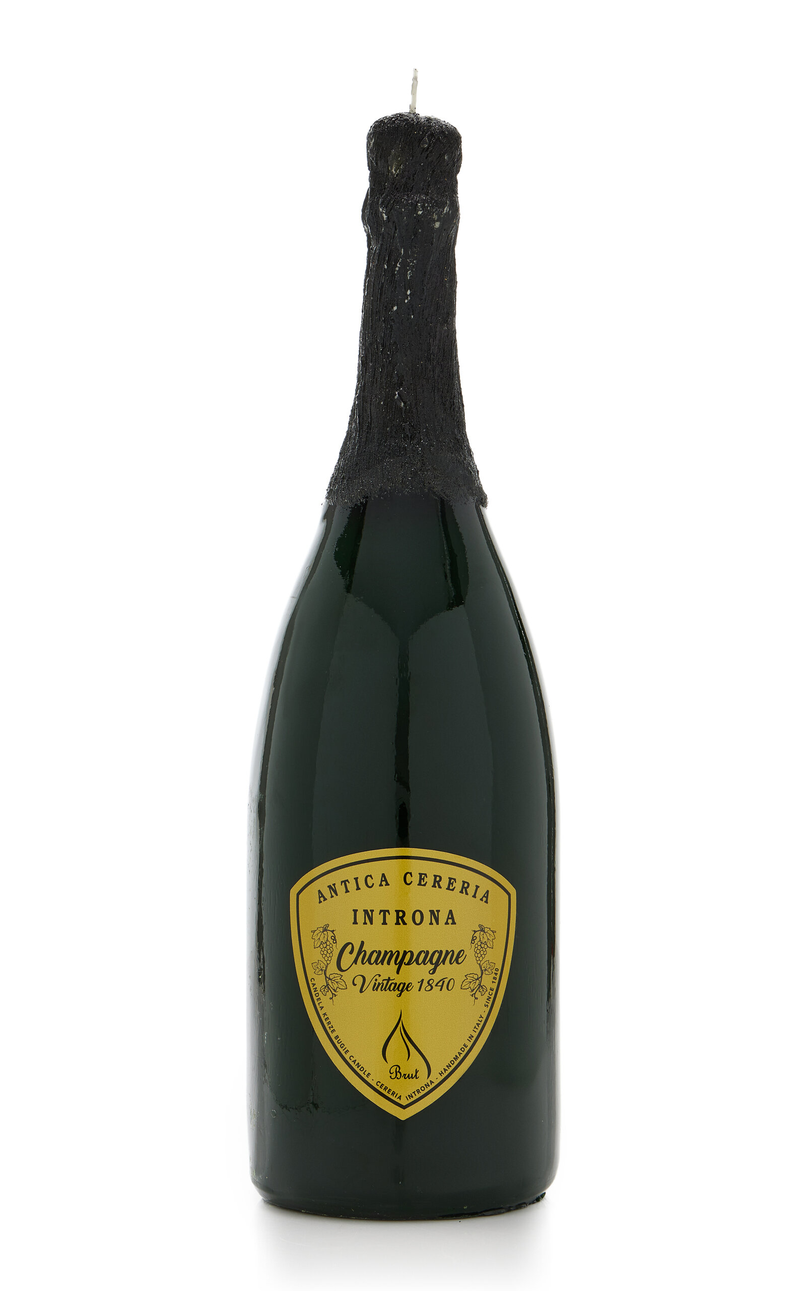 Moda Domus Magnum Champagne Wax Candle - Dark Green