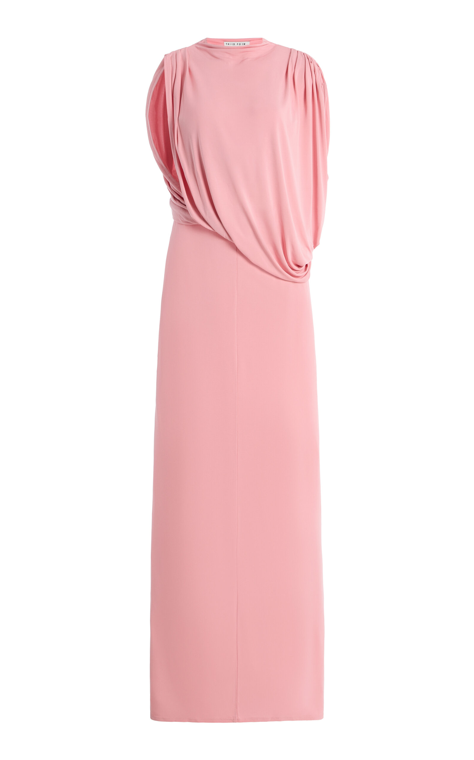 Third Form Fall Away Maxi Dress In Pink