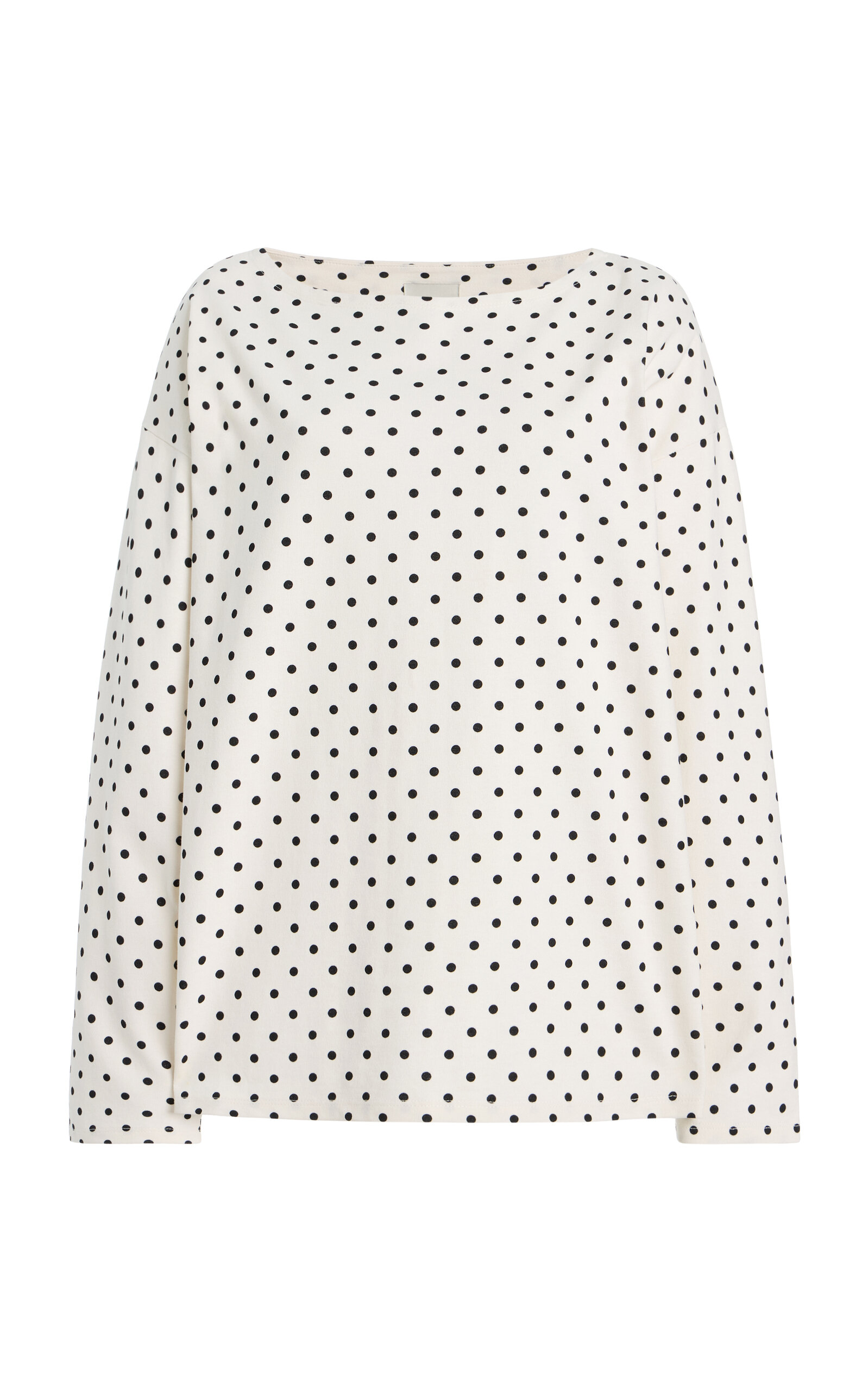 Posse Exclusive Bea Polka-dot Cotton Top In Multi