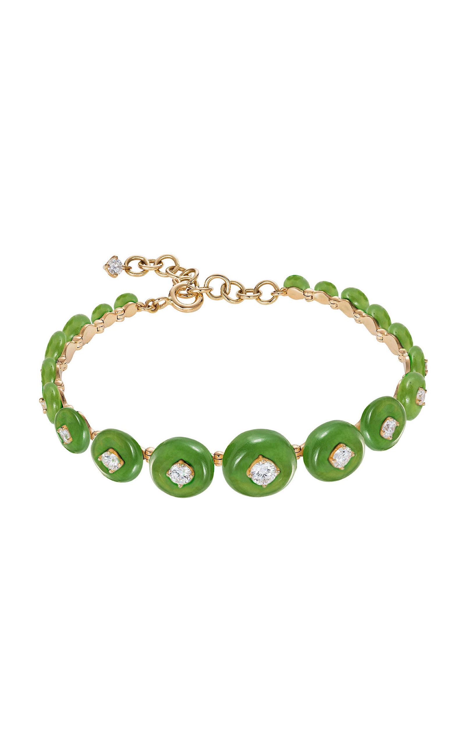 18k Yellow Gold Surrounding Bracelet