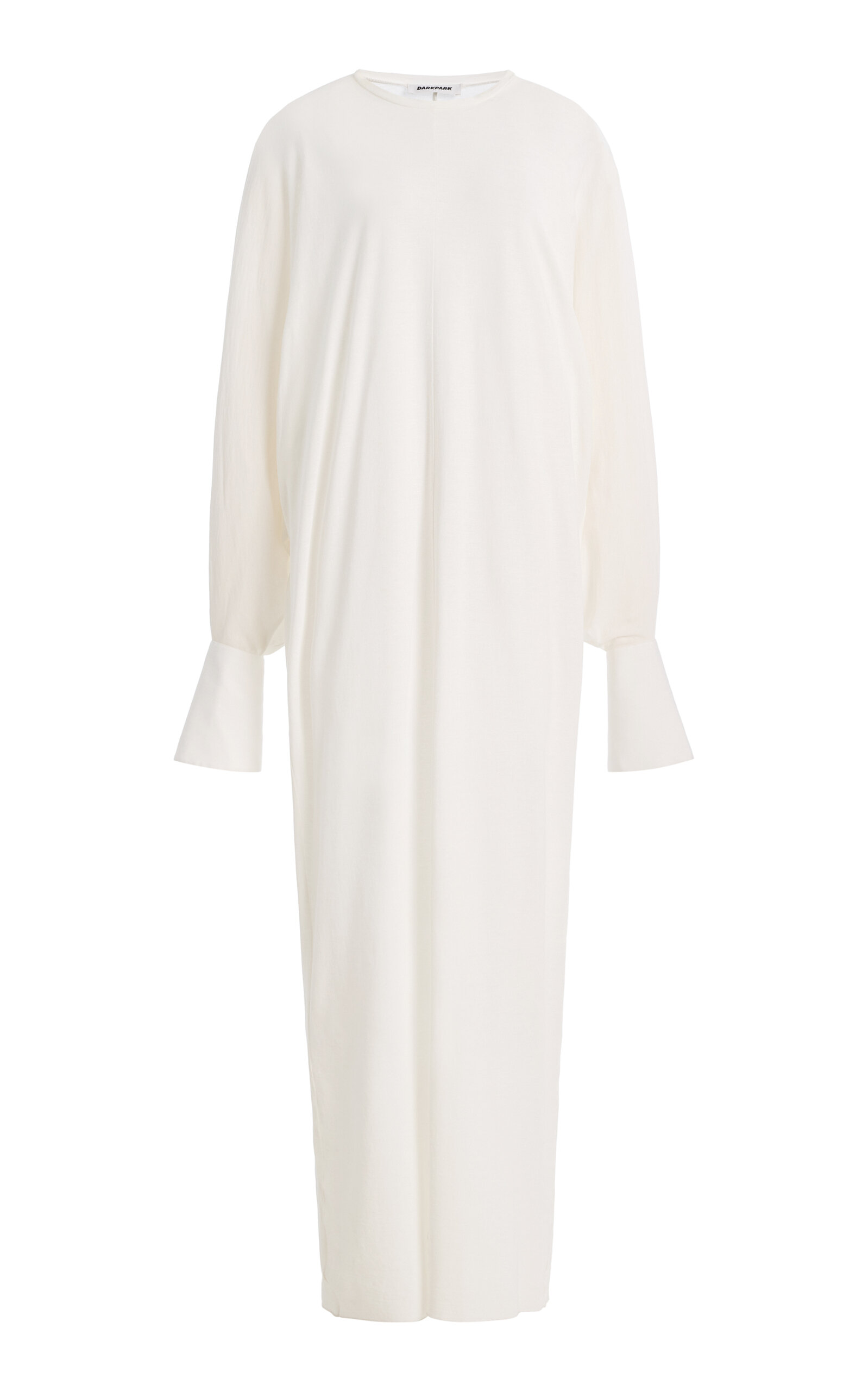 DARKPARK Frida Cuffed Cotton-Jersey Maxi Dress