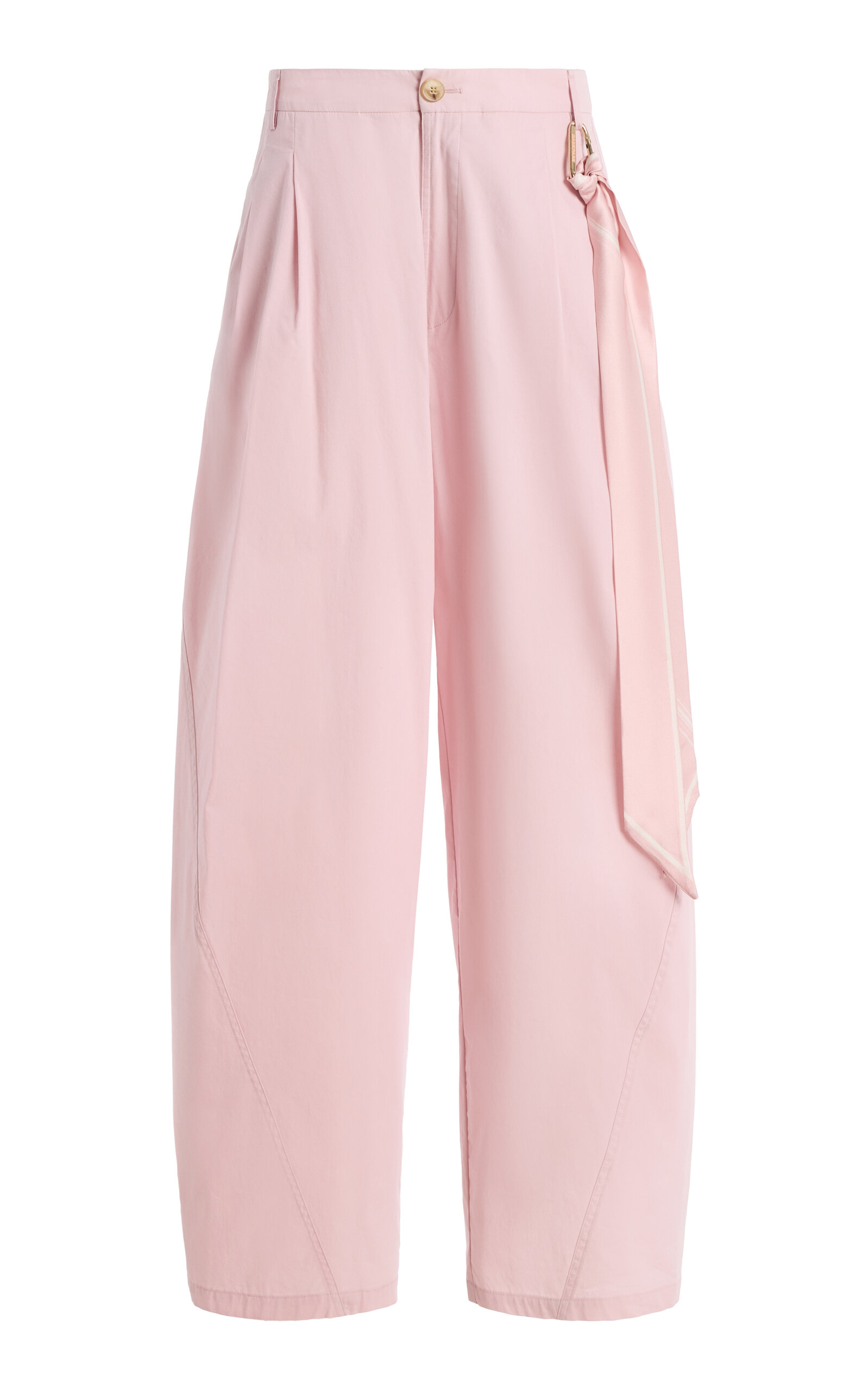 DARKPARK Phebe Cotton-Poplin Wide-Leg Pants