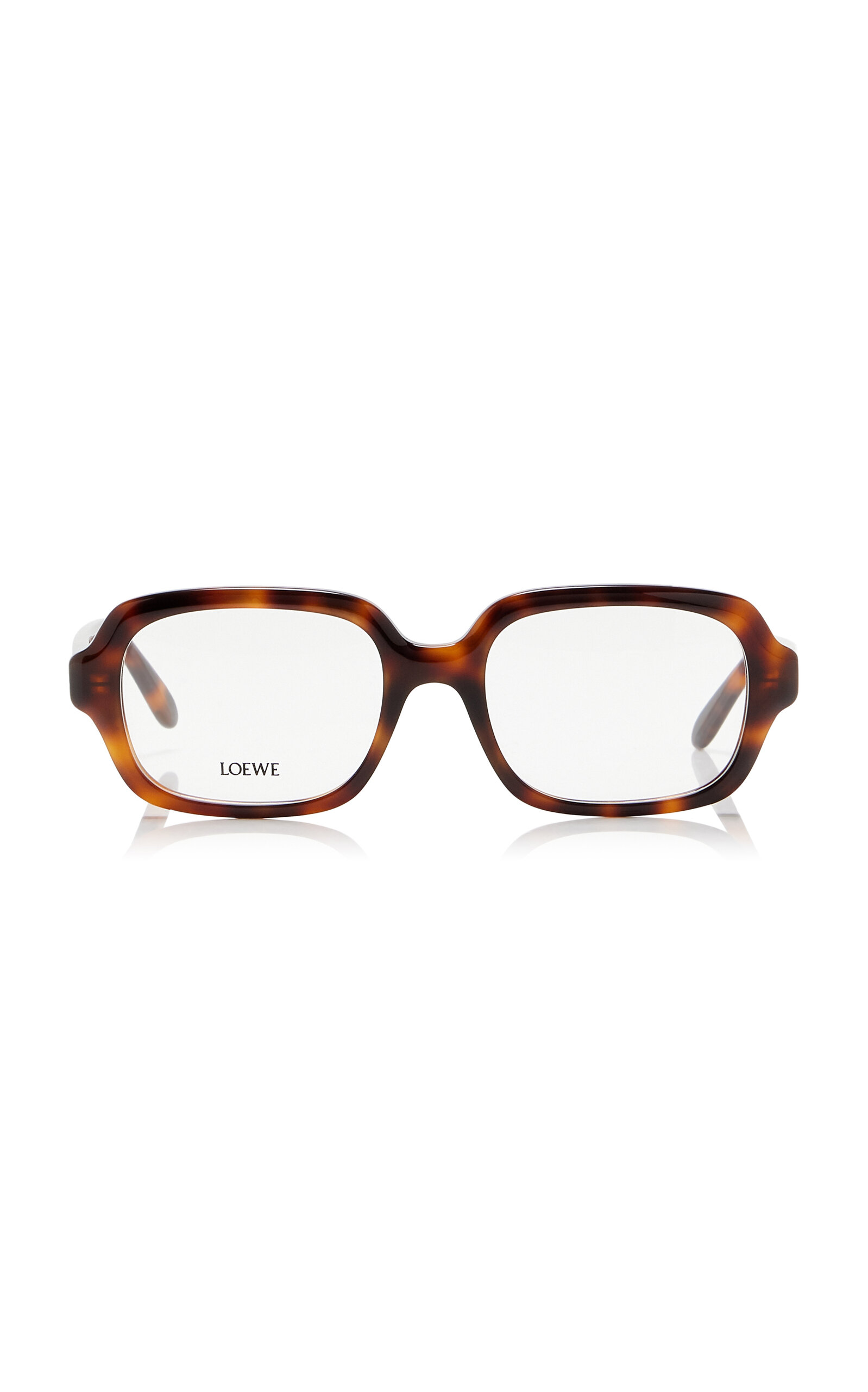 Loewe Square-frame Acetate Glasses In Multi