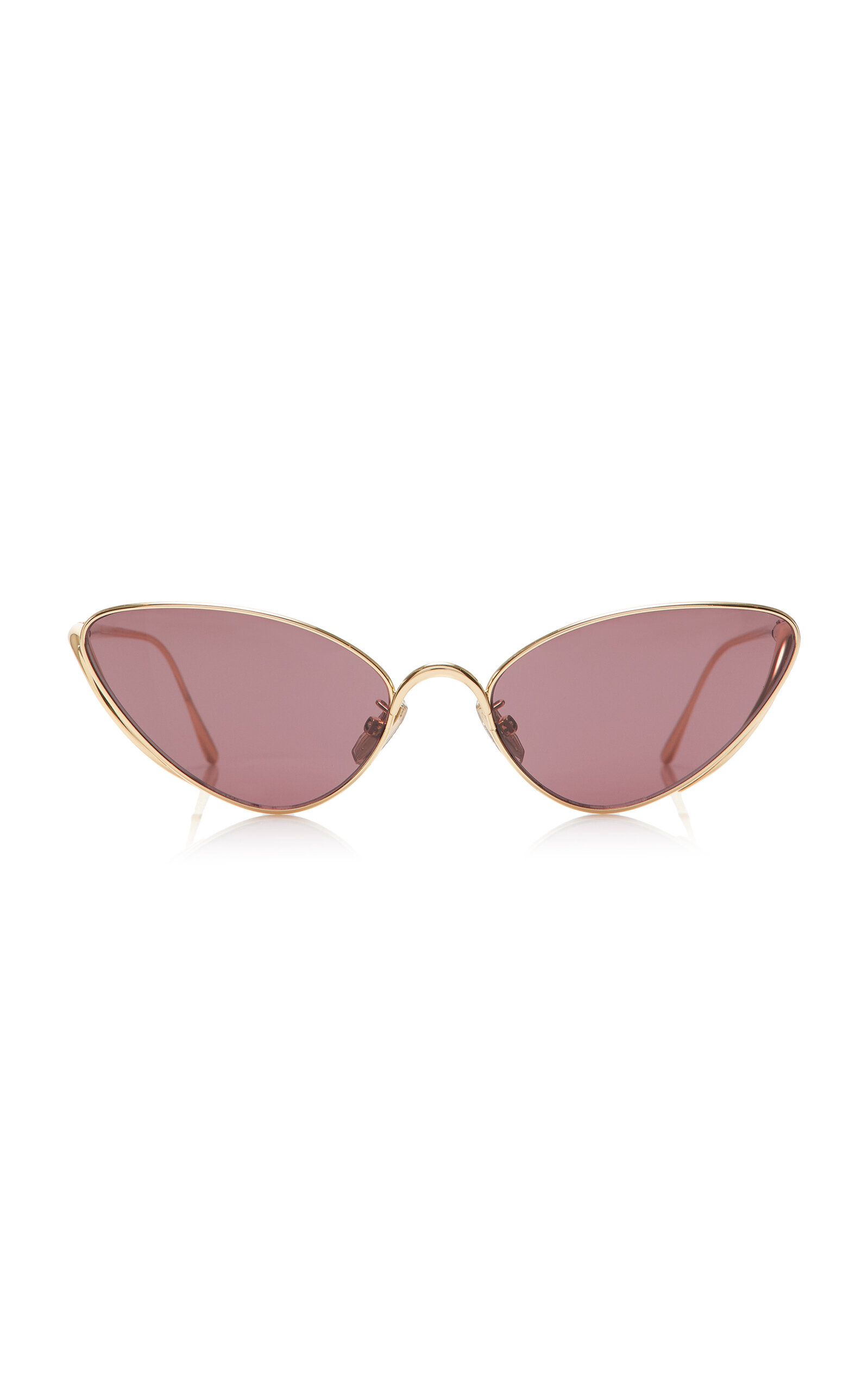 Loewe Shooting Star Cat-Eye Metal Sunglasses