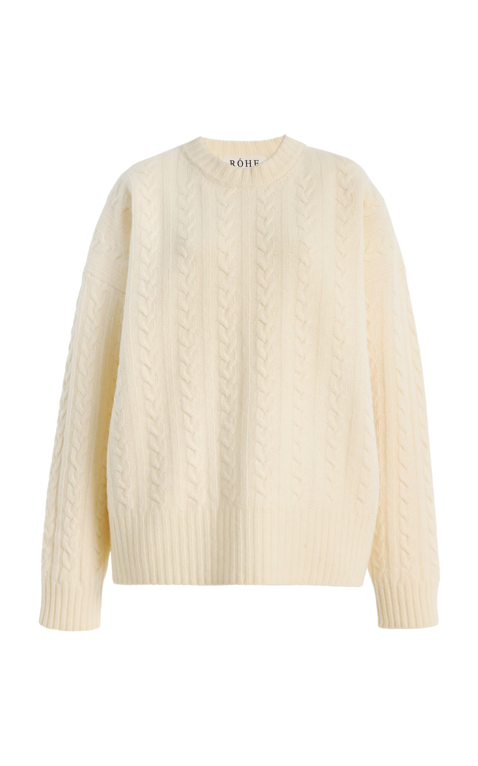 Róhe Cable-Knit Wool Sweater