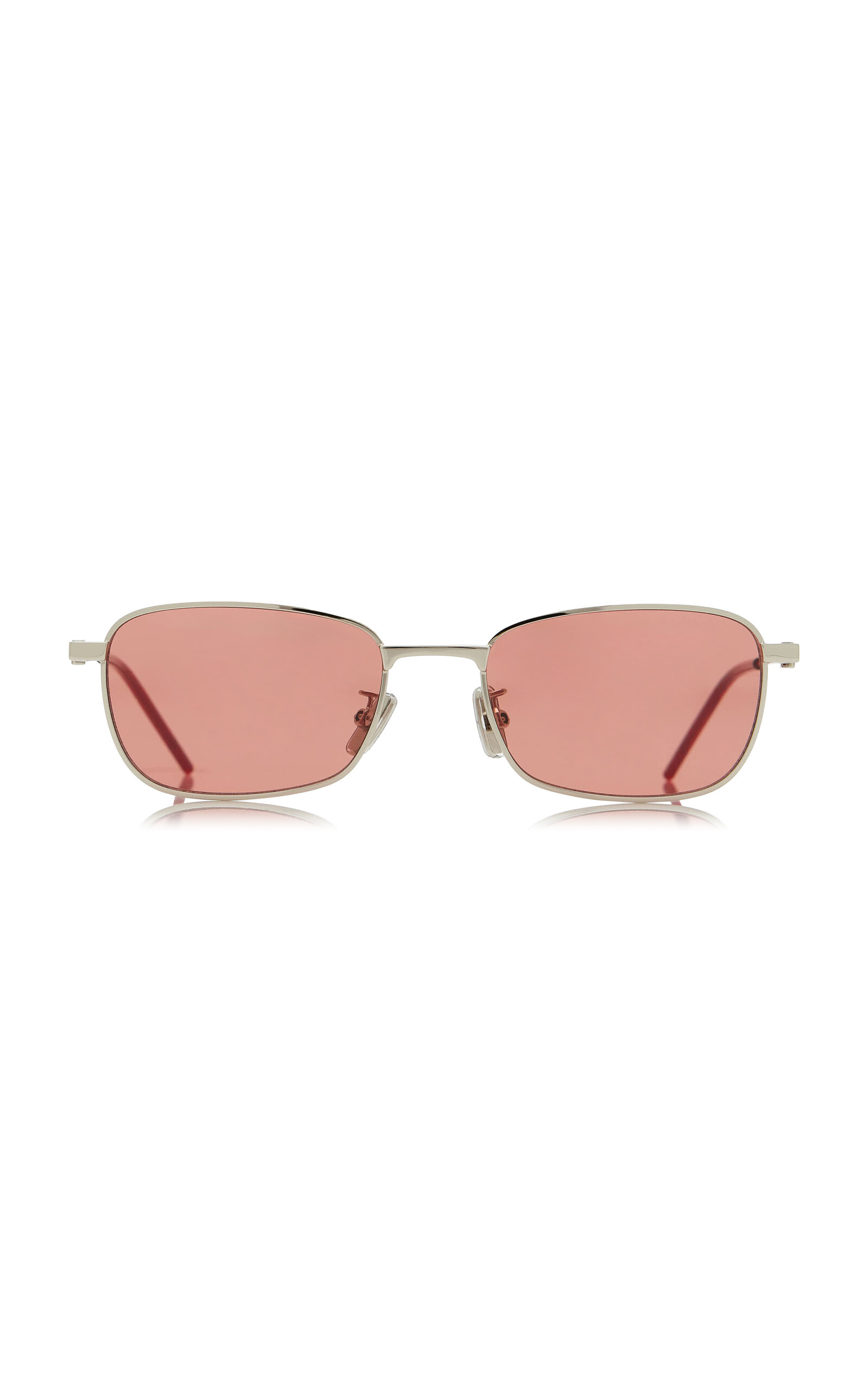 Givenchy Speed Square-Frame Metal Sunglasses