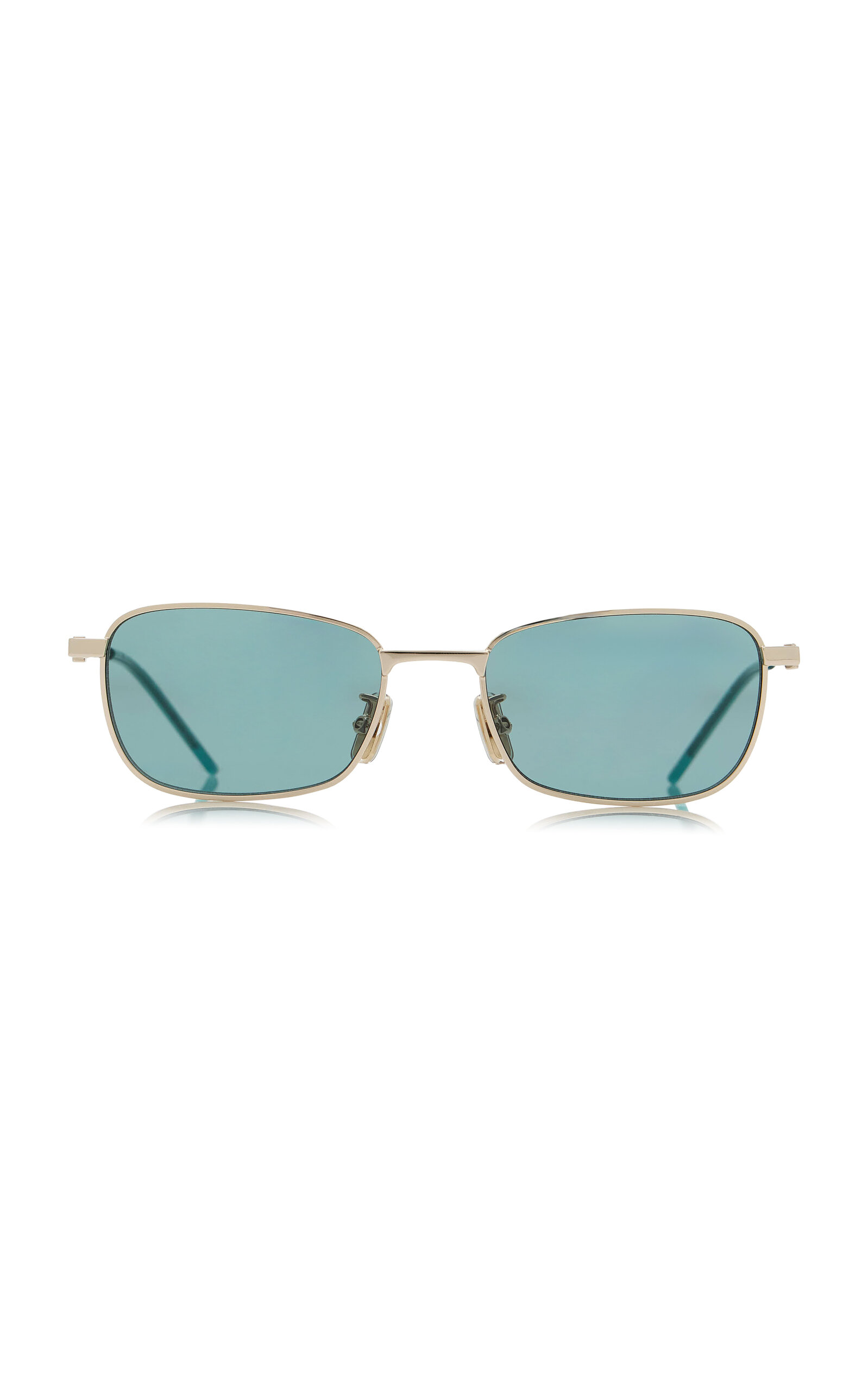 Givenchy Speed Square-Frame Metal Sunglasses