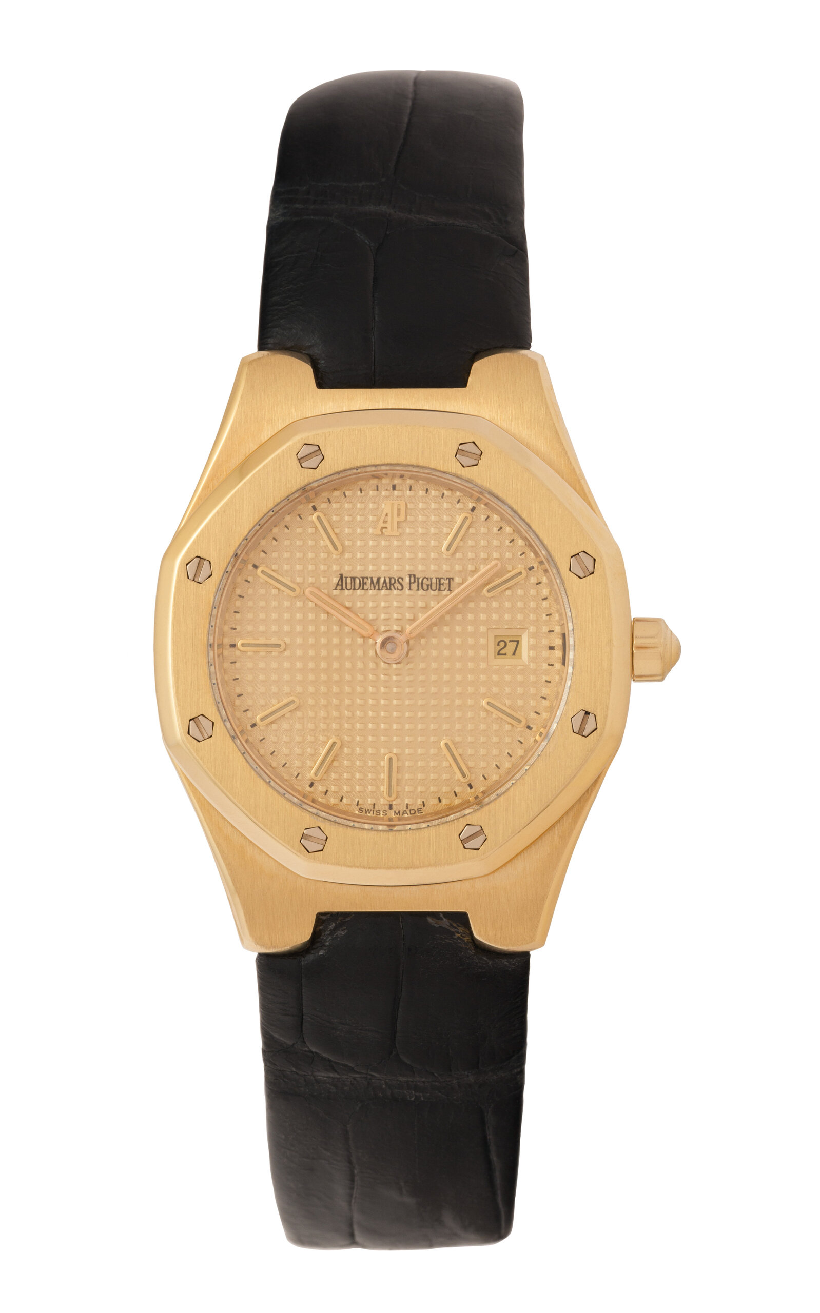 Stephanie Windsor Vintage Audemars Piguet Royal Oak Watch In Gold